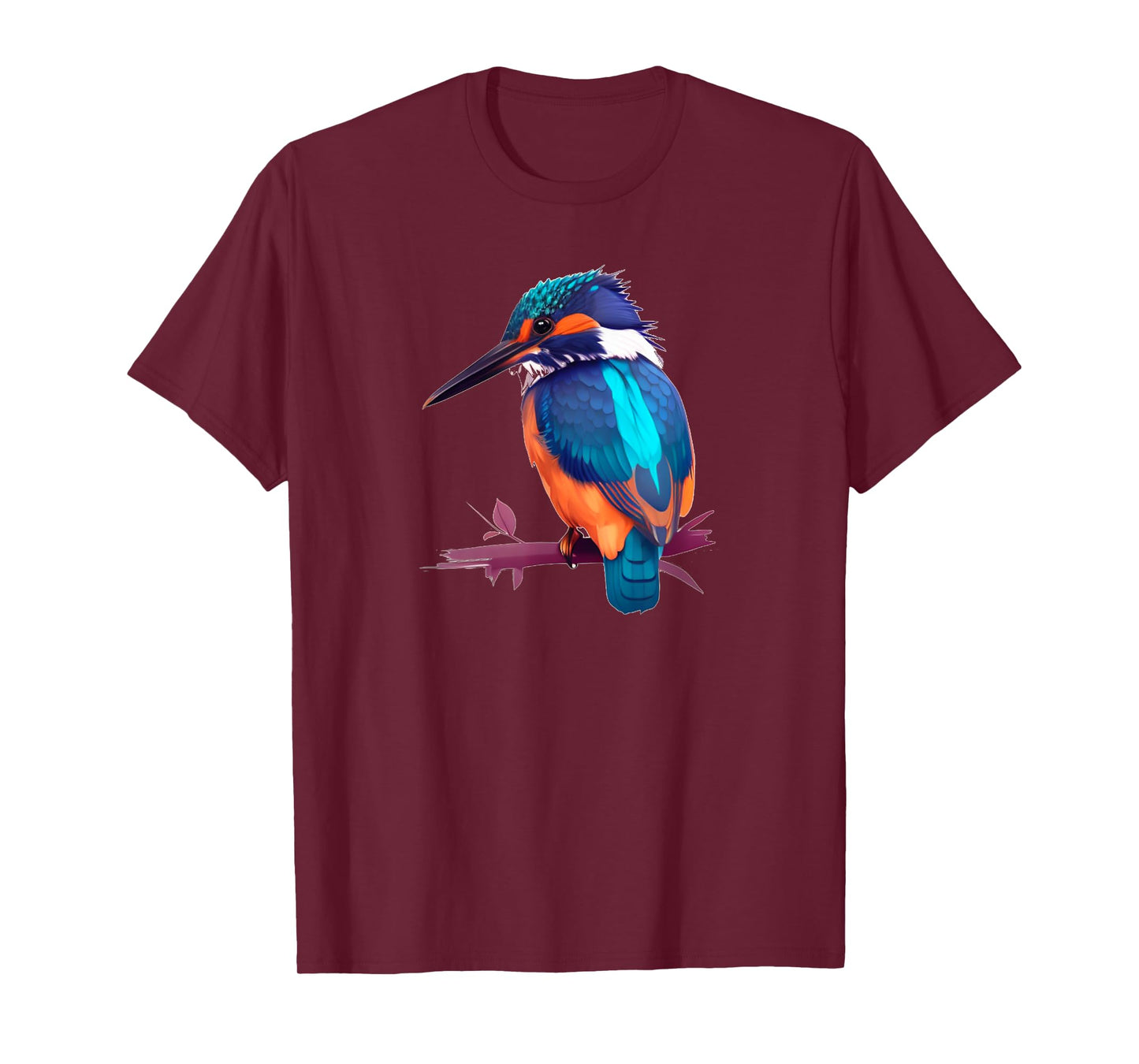 Nice blue Kingfisher for Bird Watcher T-Shirt