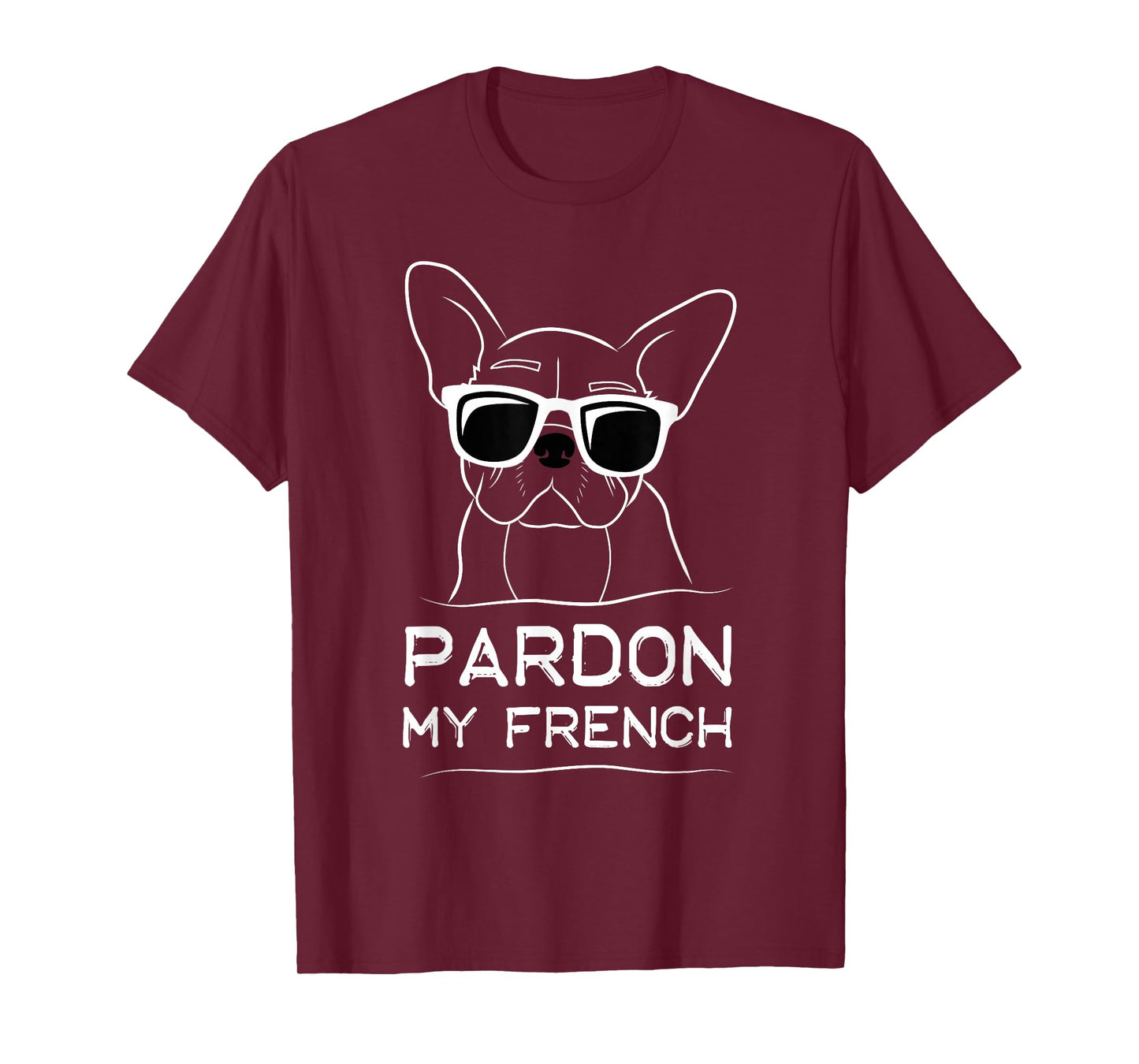 Pardon My French Frenchie Bulldog T-Shirt