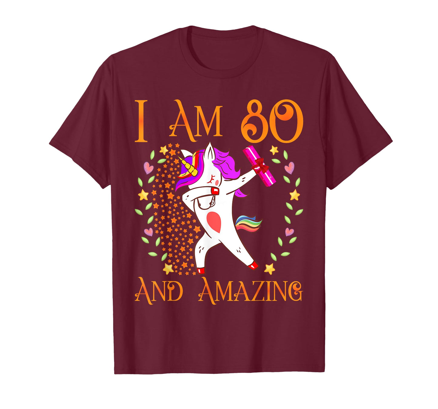 80th Birthday Shirt for Women Funny Female Her 80 Year Old T-Shirt