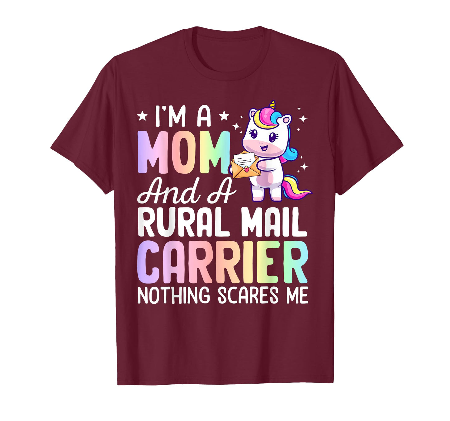 Mom And A Rural Mail Carrier Rural Carrier Postal Service T-Shirt