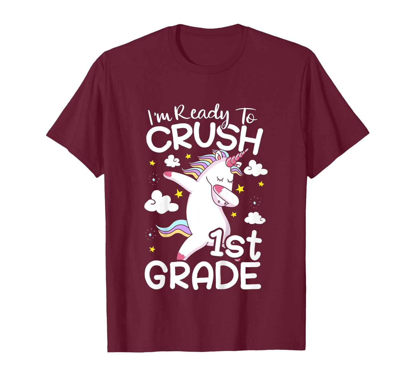 Kids I'm Ready To Crush 1st Grade First Day Of School T-Shirt