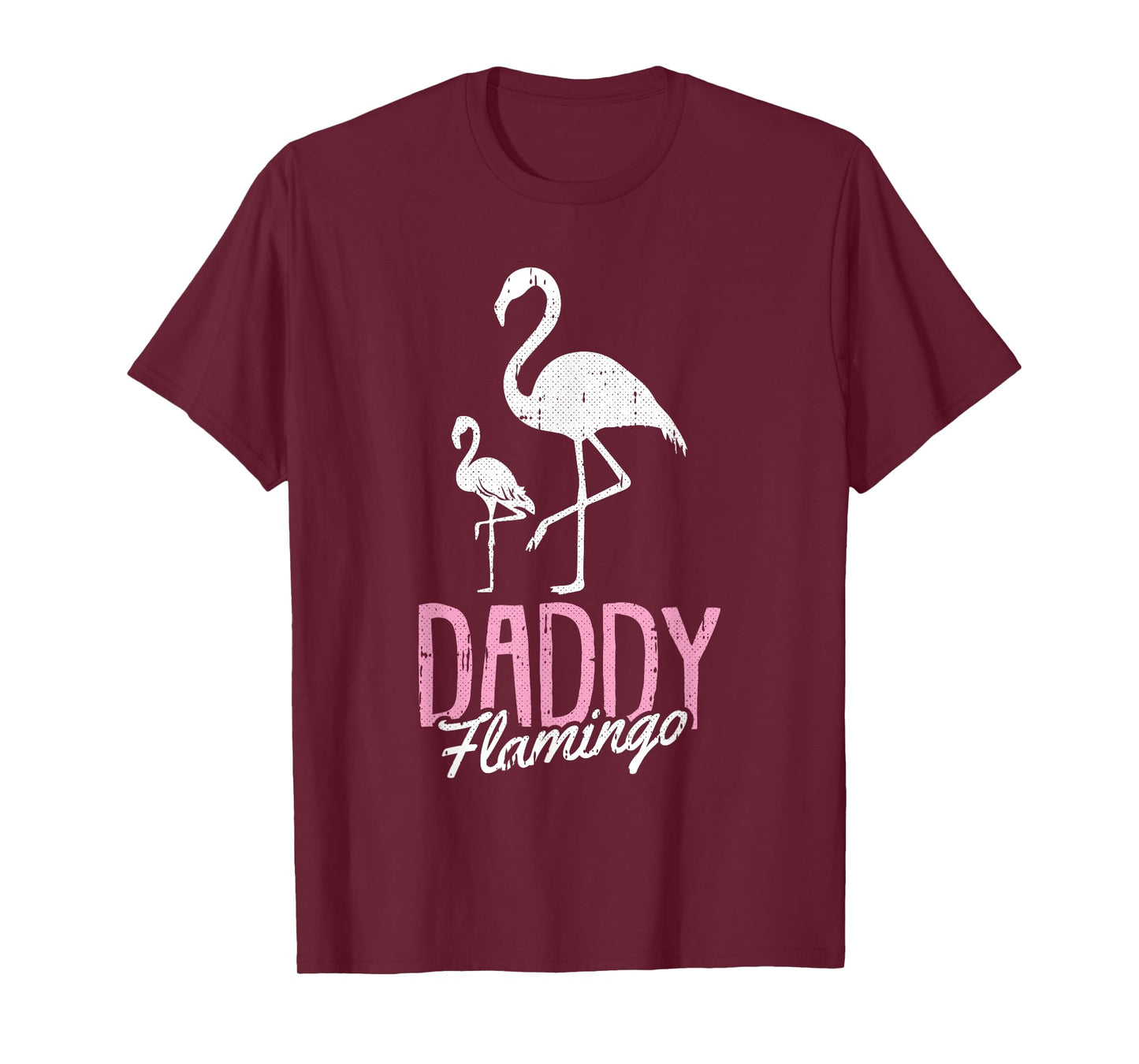 Daddy Flamingo Fathers Day Cute Bird Summer Papa Dad-a Pops T-Shirt for Men Women Girls Kids