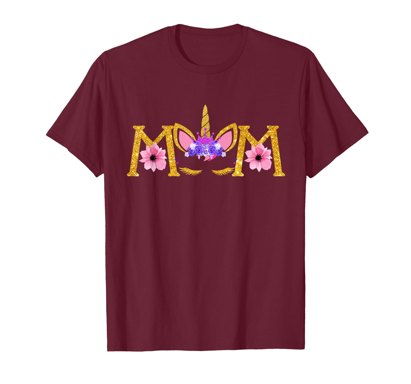Unicorn Mom Mamacorn Shirt Mommy of the Unicorn Girl T-Shirt