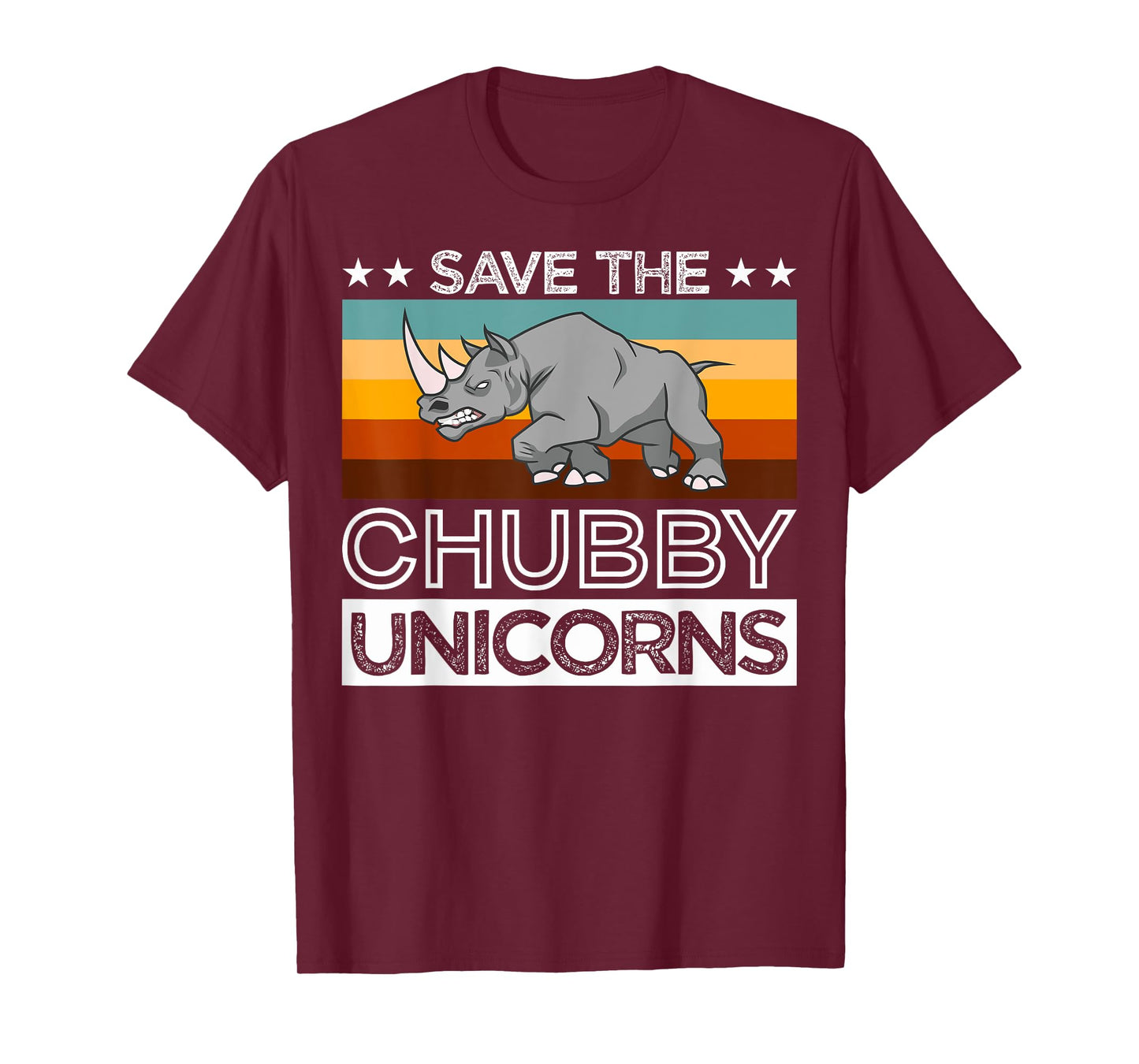 Save Rhinos Chubby Unicorns Rhino Save The Chubby Unicorns T-Shirt