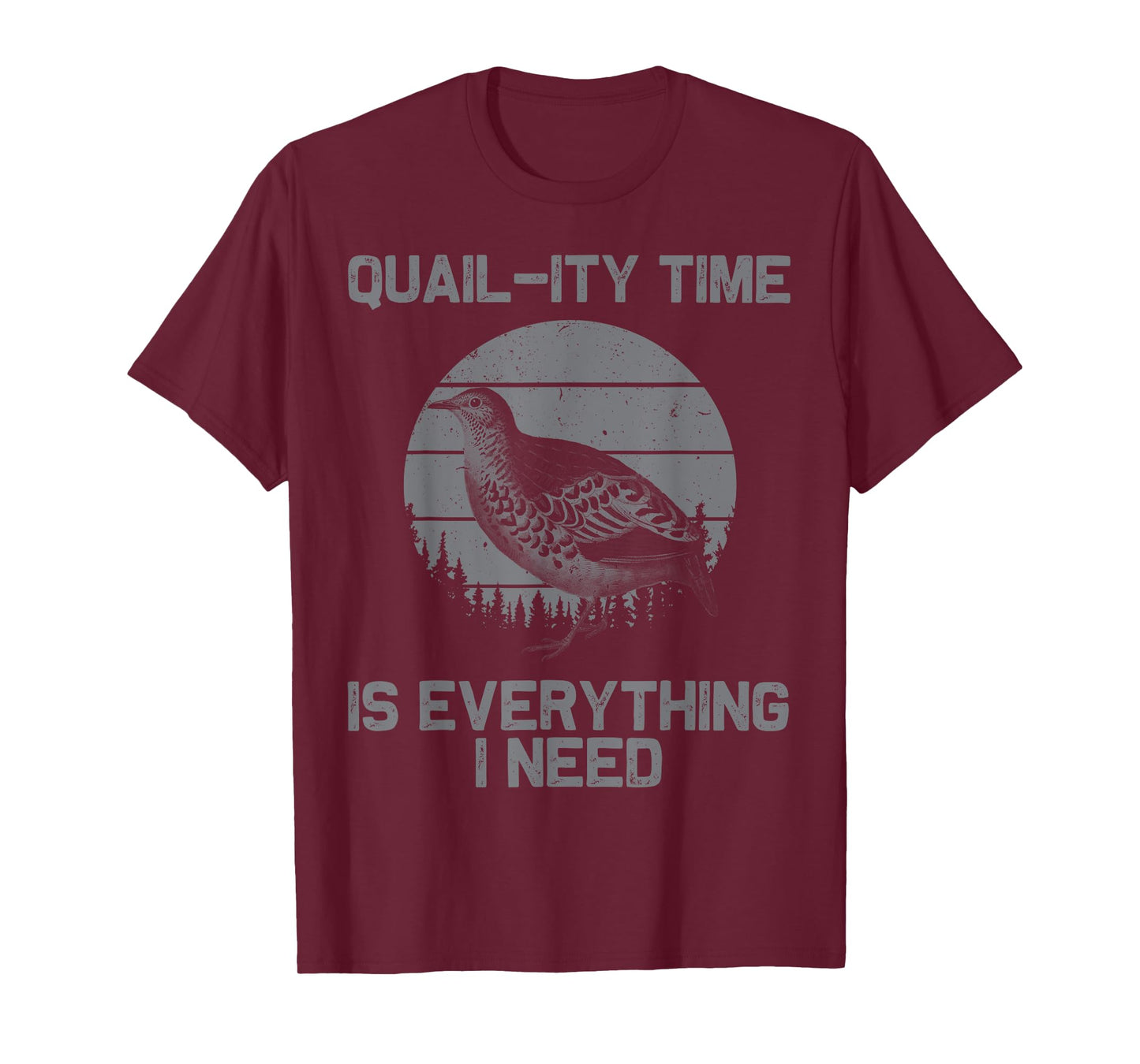 Cool Quail For Men Women Bird Hunter Farmer Hunting Birding T-Shirt