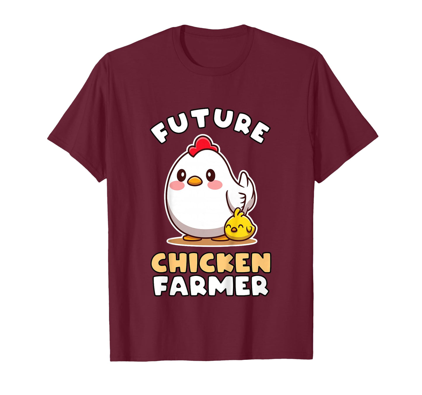 Future Chicken Farmer Gift for Farmer Kids T-Shirt
