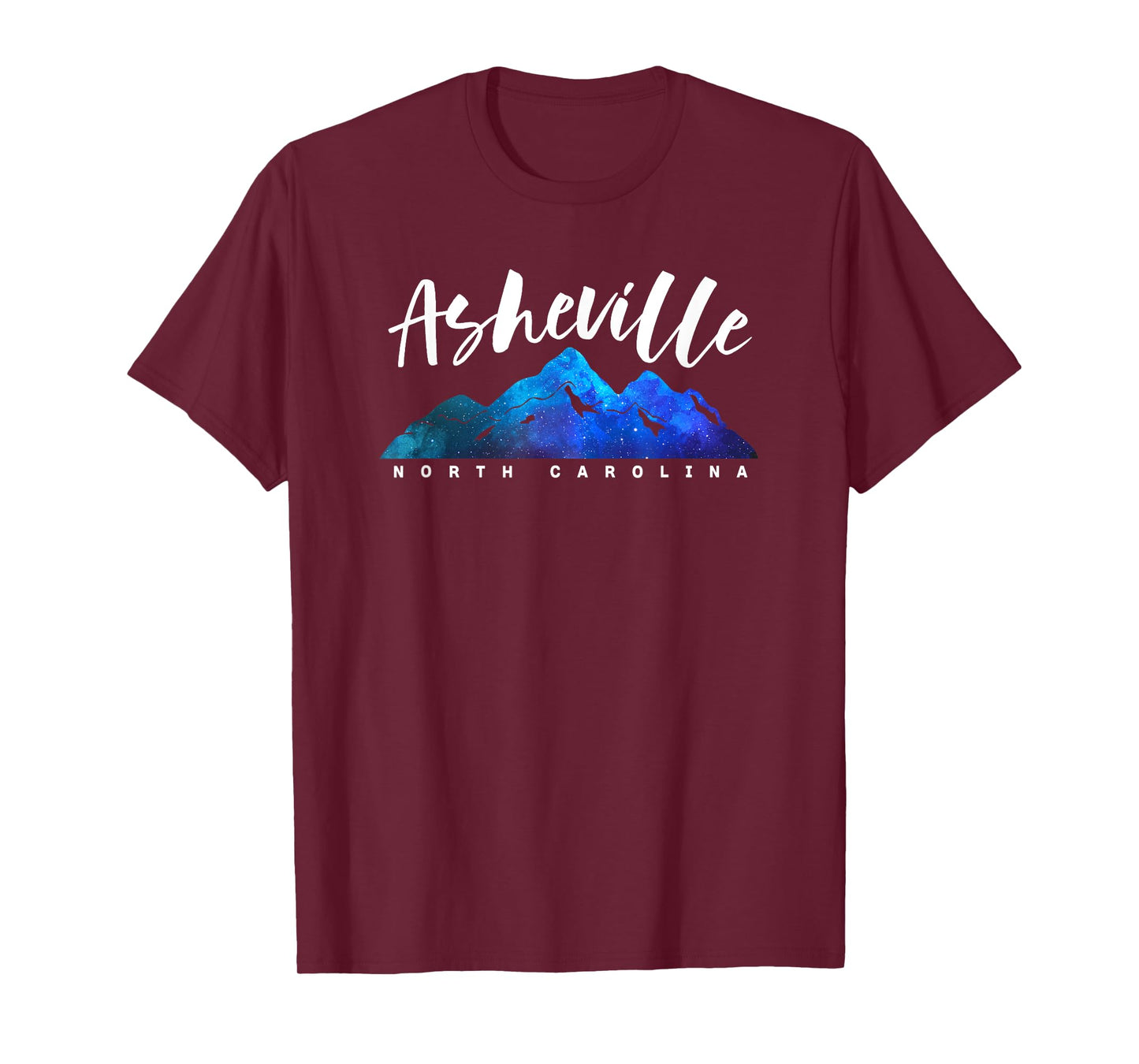 ASHEVILLE NORTH CAROLINA Camping Hiking Skiing Family Trip T-Shirt