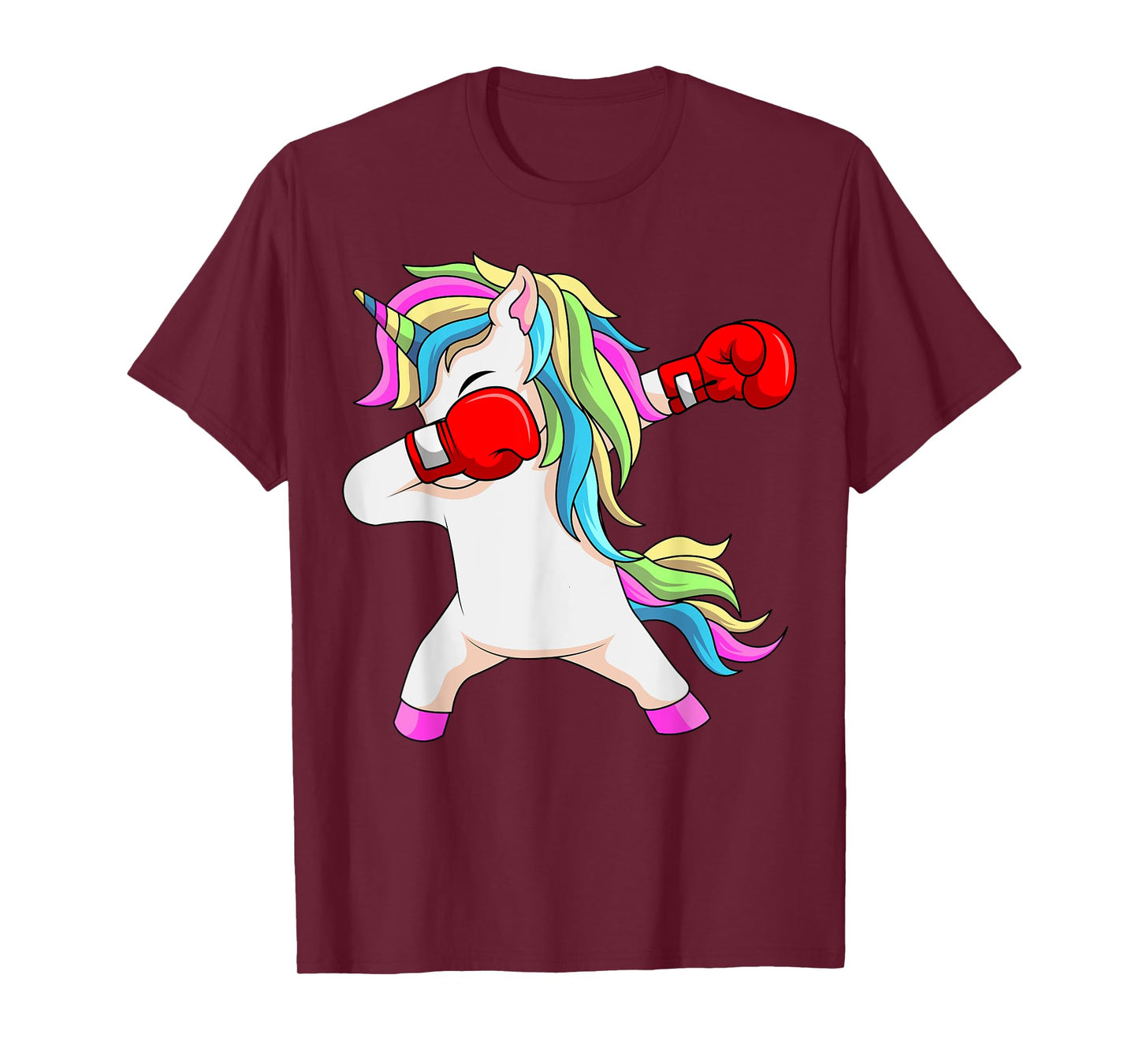 Boxing Unicorn Dabbing Boxer Coach Trainee Student T-Shirt