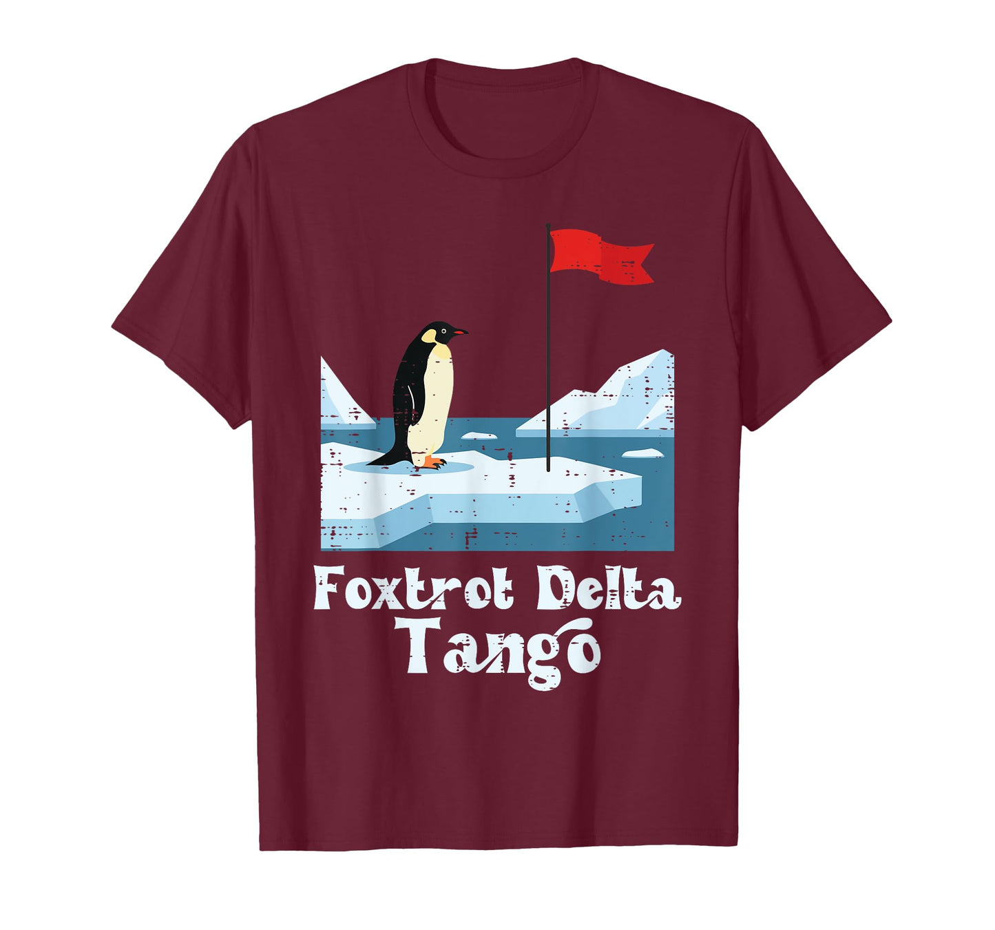 Foxtrot Delta Tango Penguin Funny Resist Protest Resistance T-Shirt