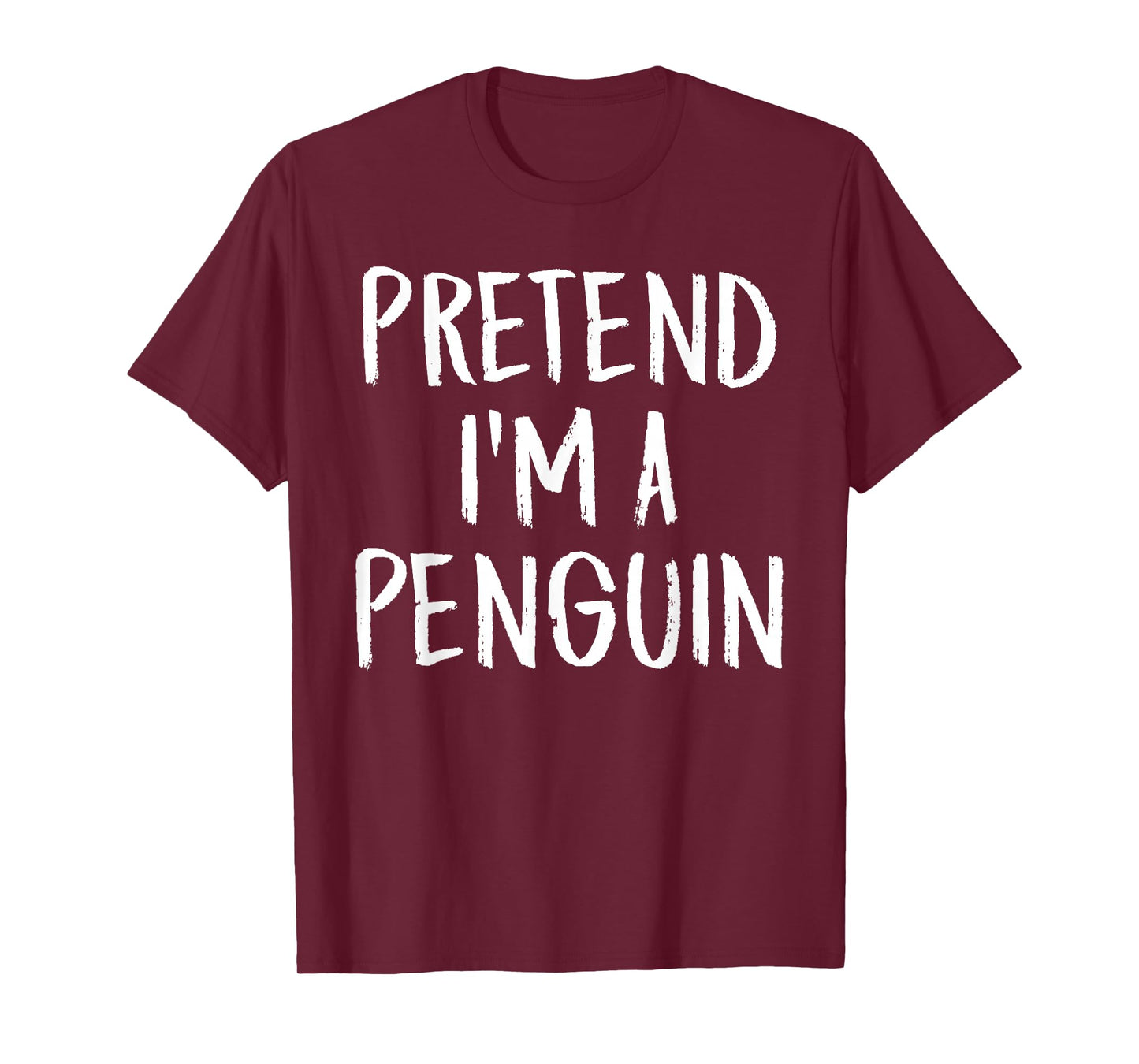 Pretend I'm A Penguin Family Funny Halloween Party Costume T-Shirt
