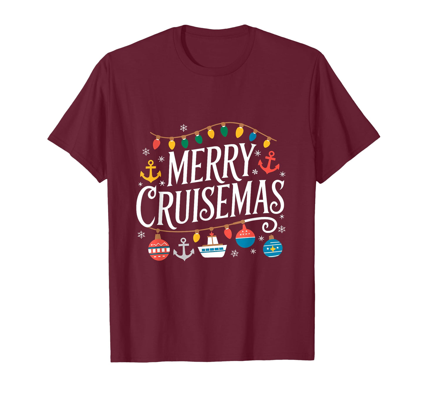 Merry Cruisemas Christmas Cruise Shirts Family Cruisin Lover T-Shirt