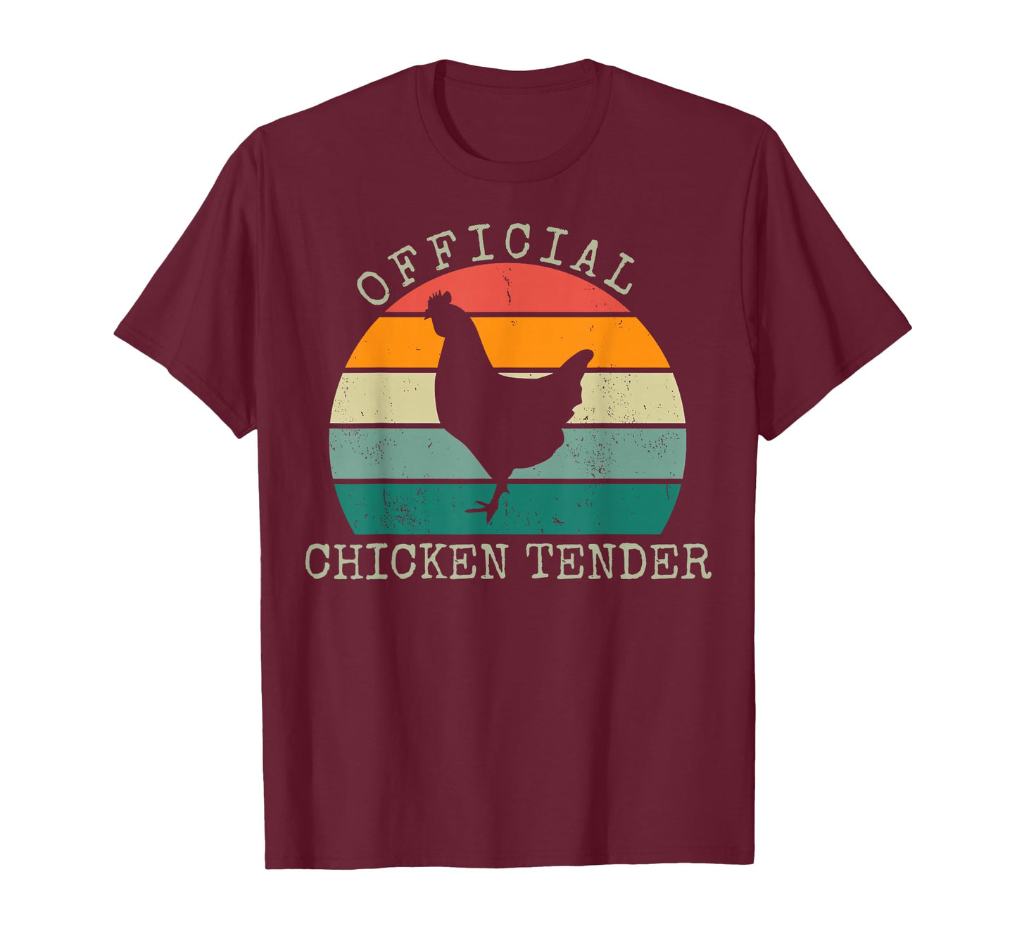 Official Chicken Tender Professional Chicken Tender Retro T-Shirt