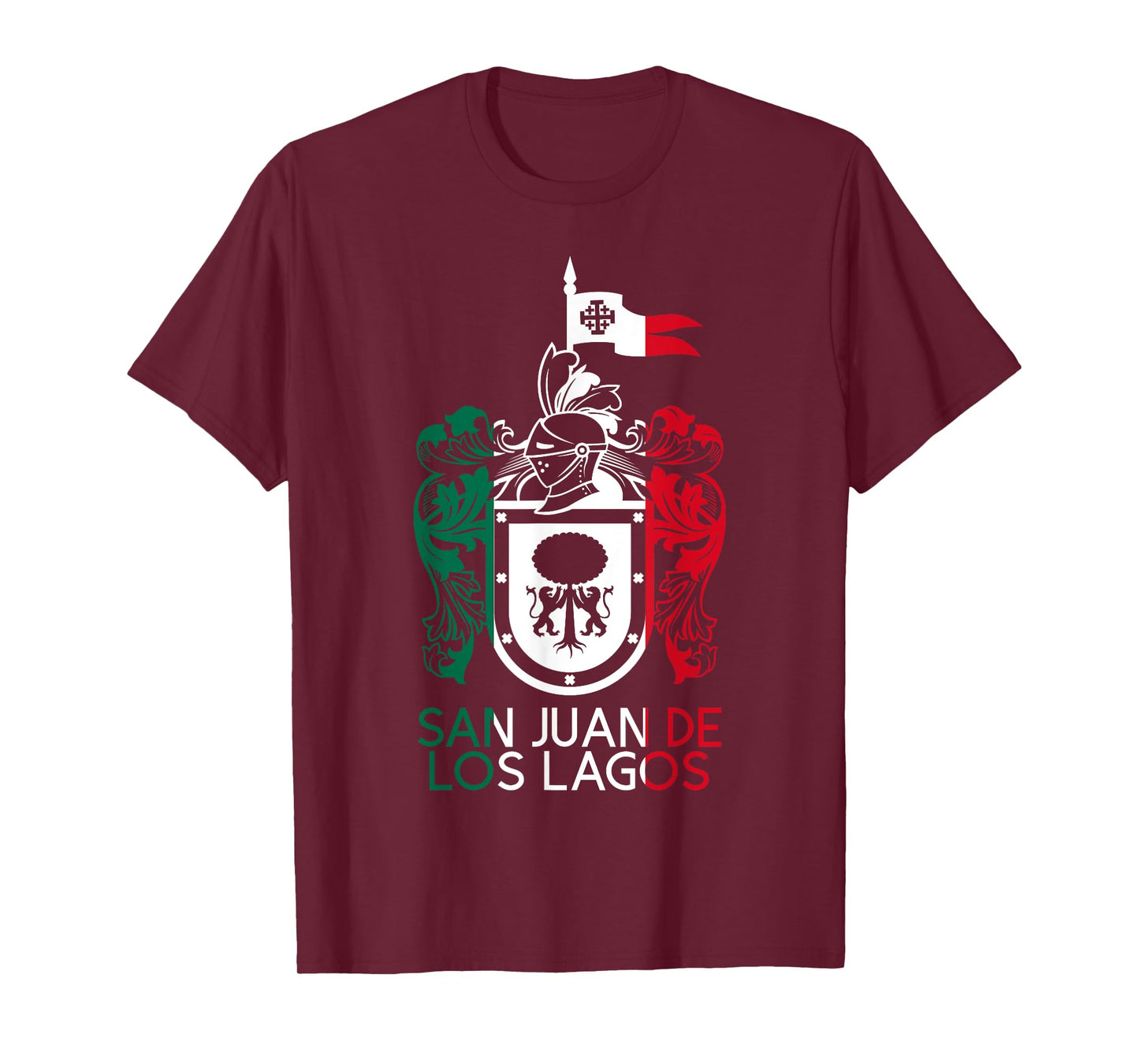 San Juan De Los Lagos Jalisco Estado Mexico Escudo Eagle T-Shirt