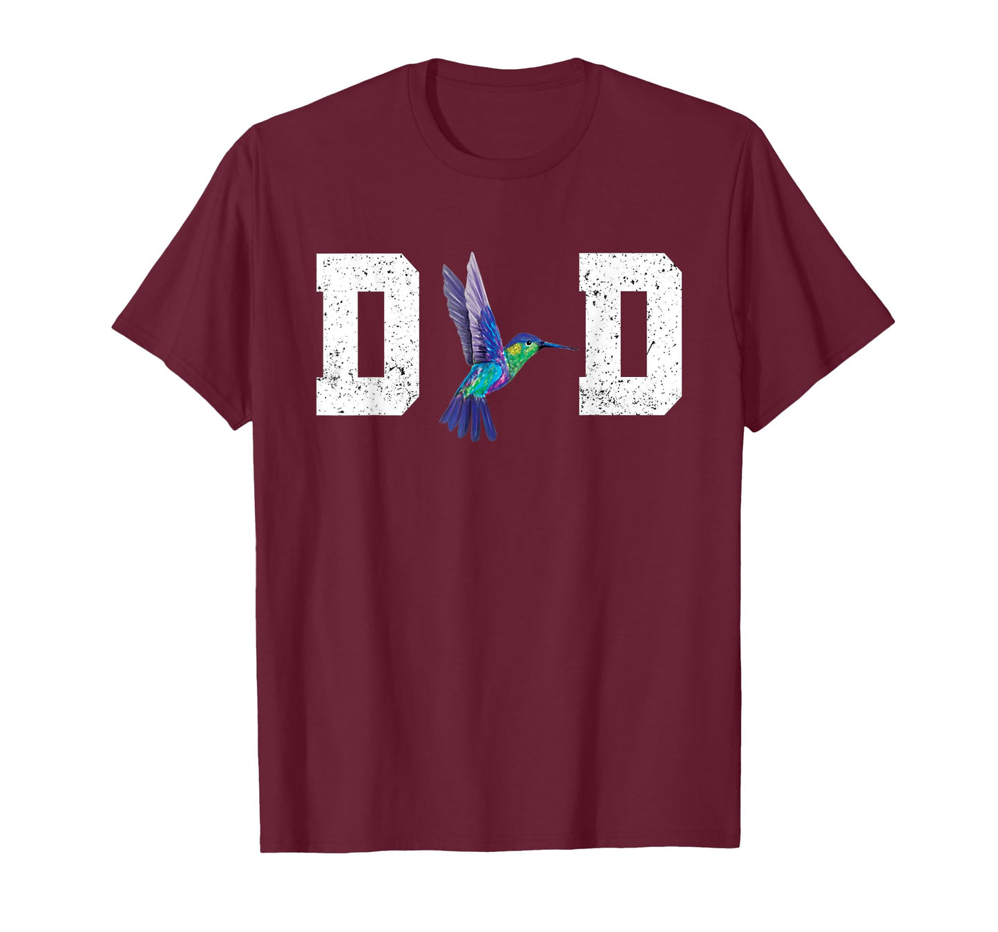 Cute Hummingbird Dad Design Love Bird For Men T-Shirt