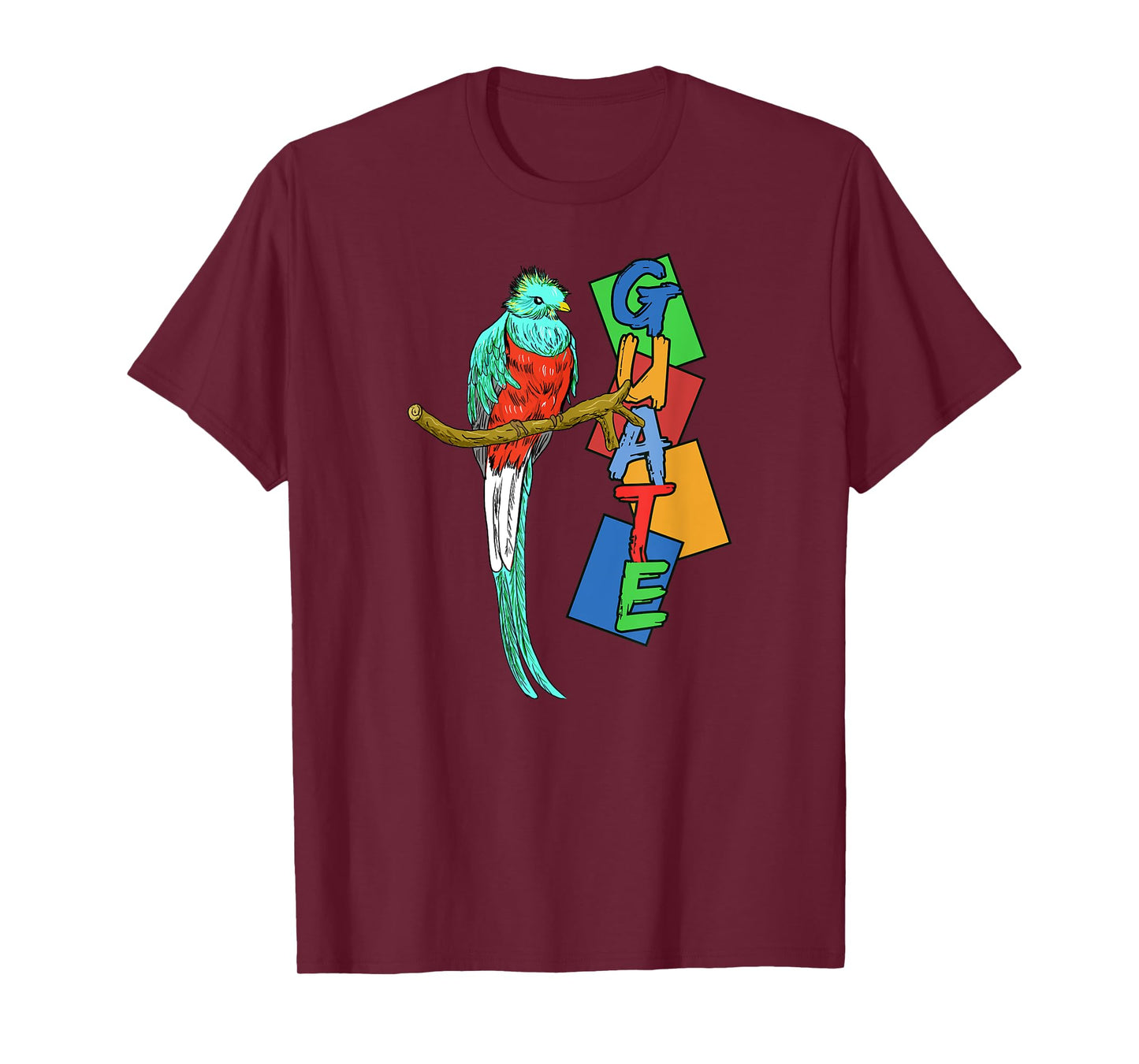 Guatemala Guate Quetzal National Bird Guatemalan T-Shirt