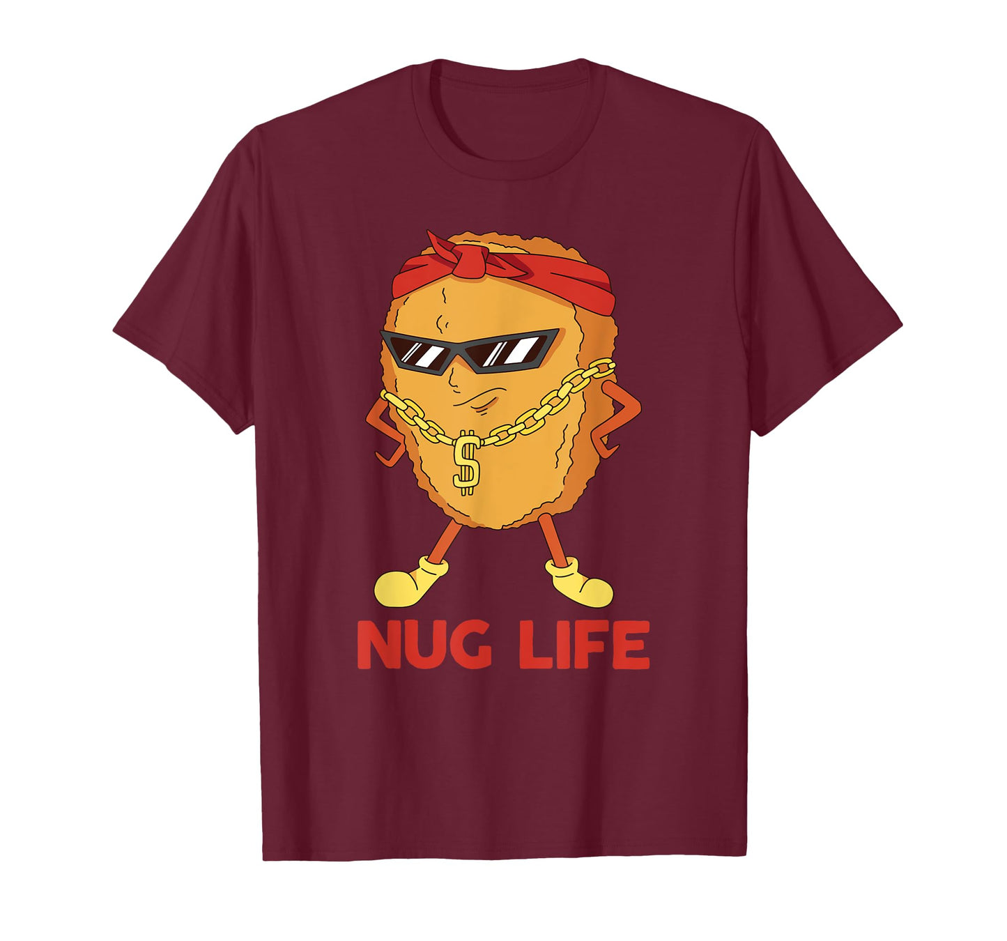 Funny Nugget Shirt Nug Life Of The Chicken Nugget T-Shirt