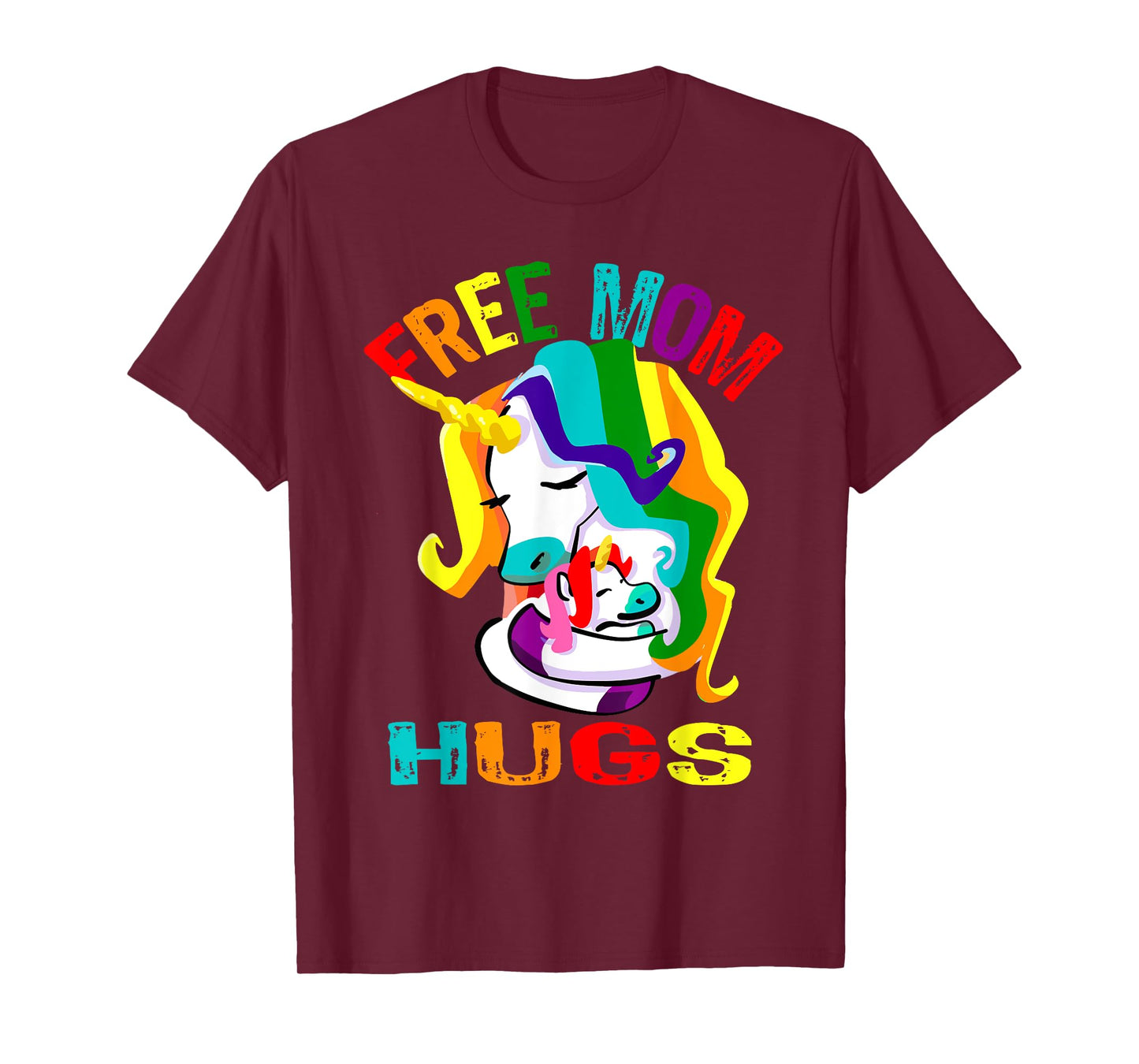 Free Mom Hugs LGBT T-Shirt