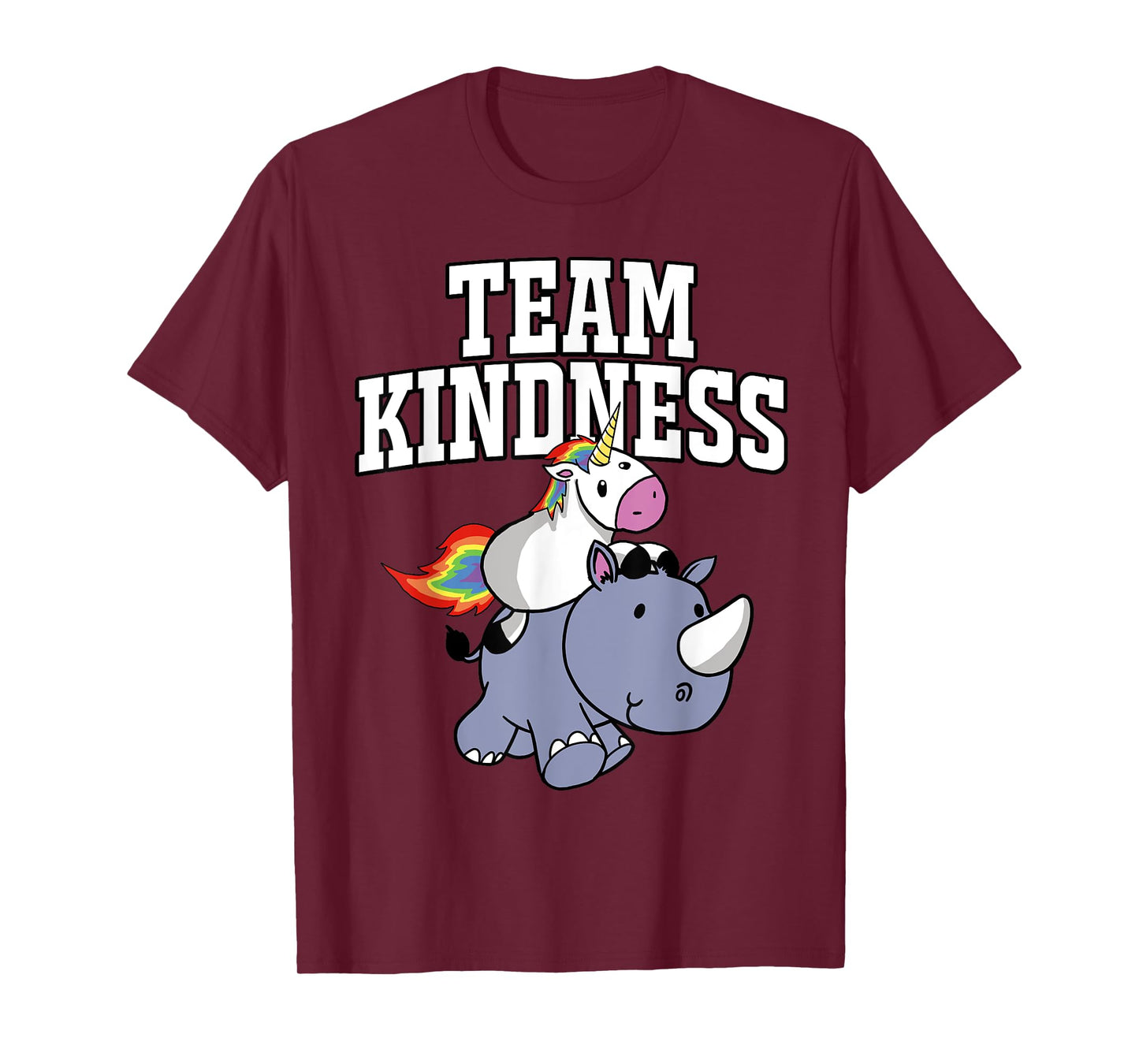 Choose Kind Shirt - Rhino Unicorn Team Kindness Shirt T-Shirt