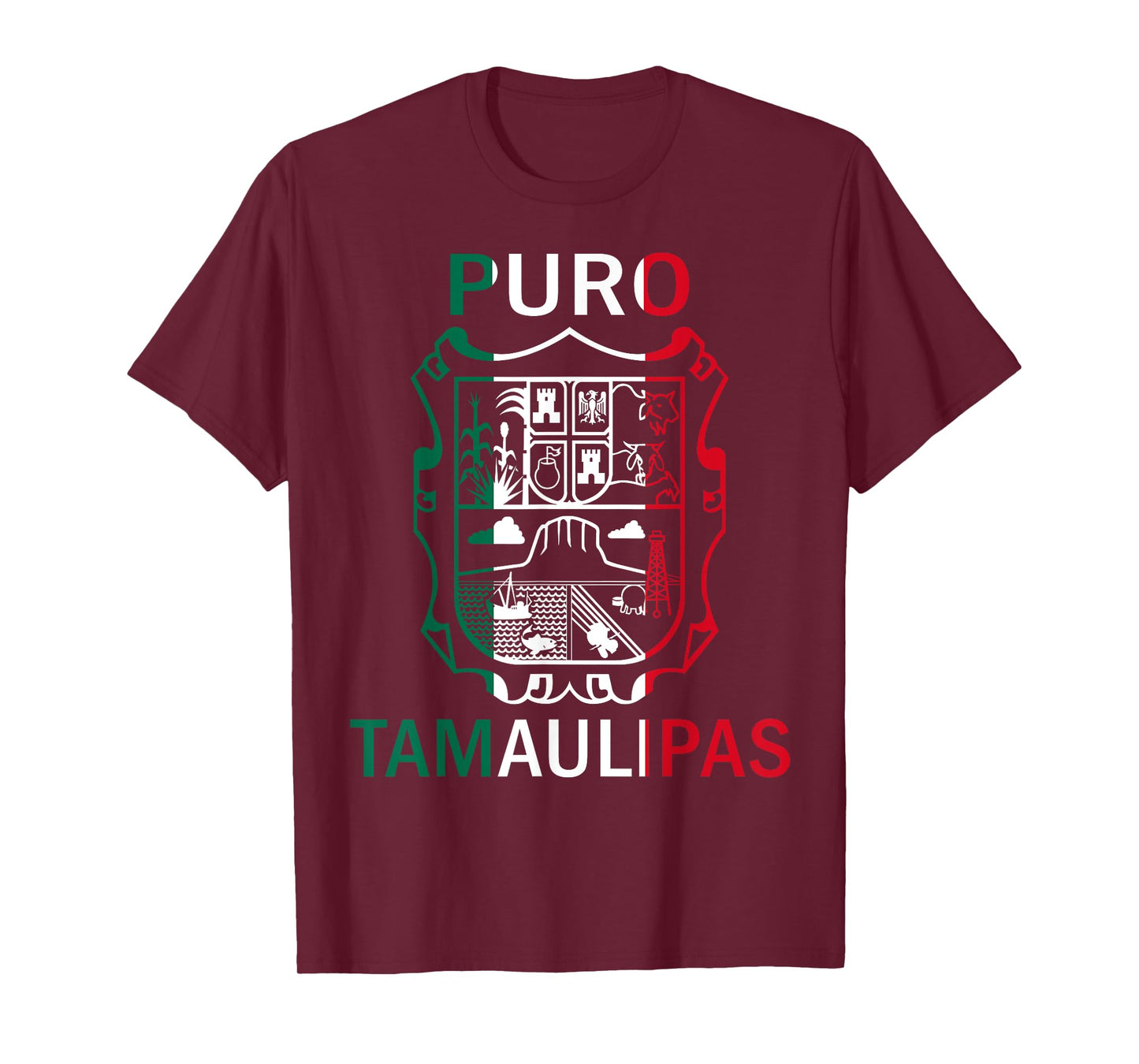 Tamaulipas Tamaulipas Estado De Mexico Escudo Eagle Aguila T-Shirt