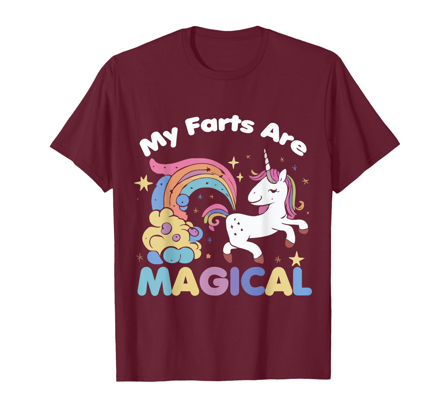 My Farts Are Magical Funny Unicorn Gag T-Shirt