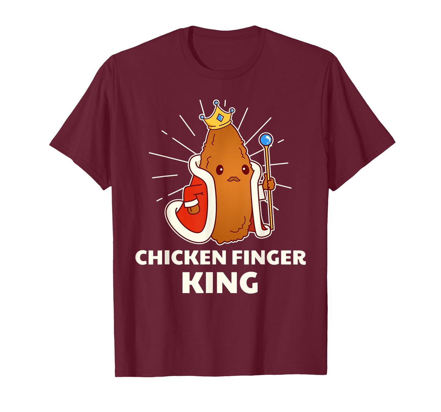 Chicken Finger King - Funny Fast Food T-Shirt