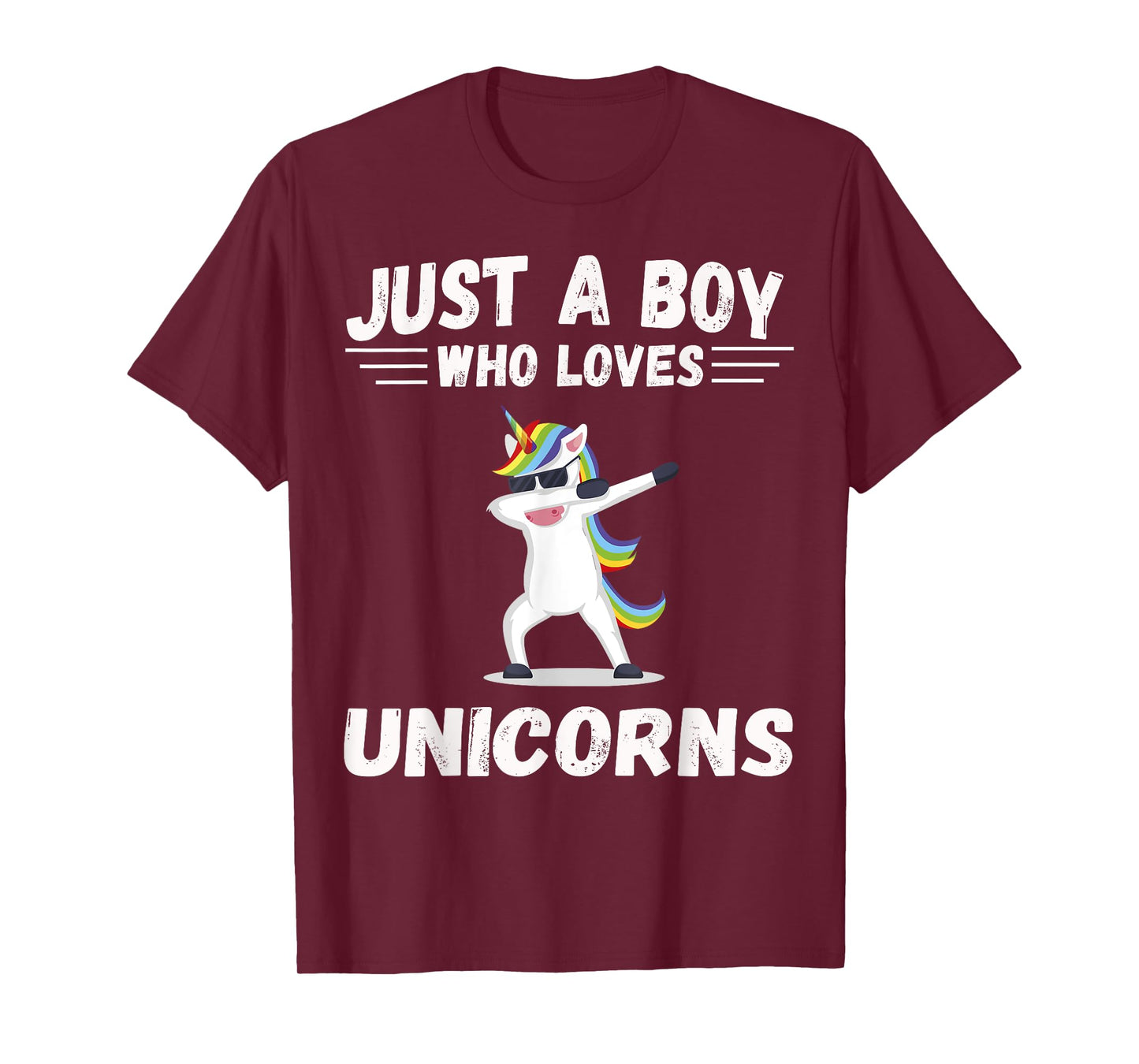 Cute Just a Boy who loves Unicorns Unicorn Gift T-Shirt