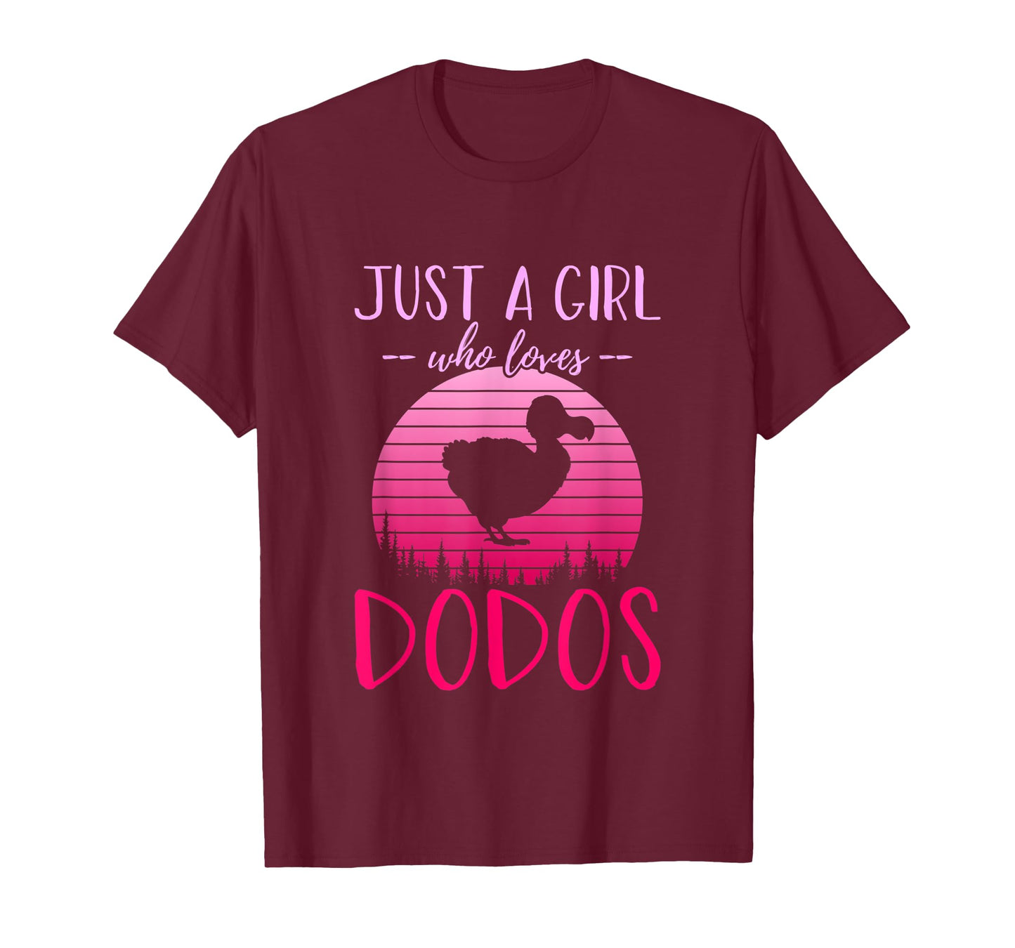 Just A Girl Who Loves Dodos, Funny Girls T-Shirt