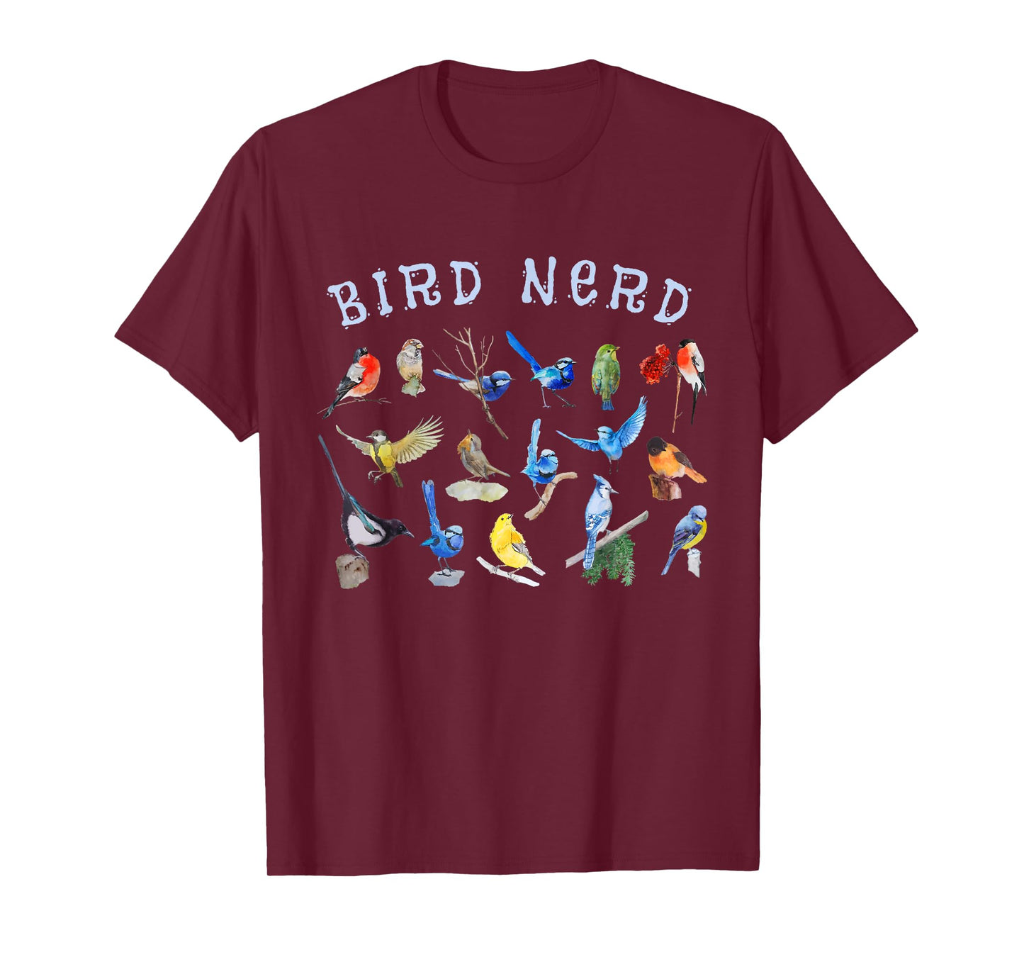 Bird Watching Nerd Birdwatching Birds Lover Cute Funny Gift T-Shirt