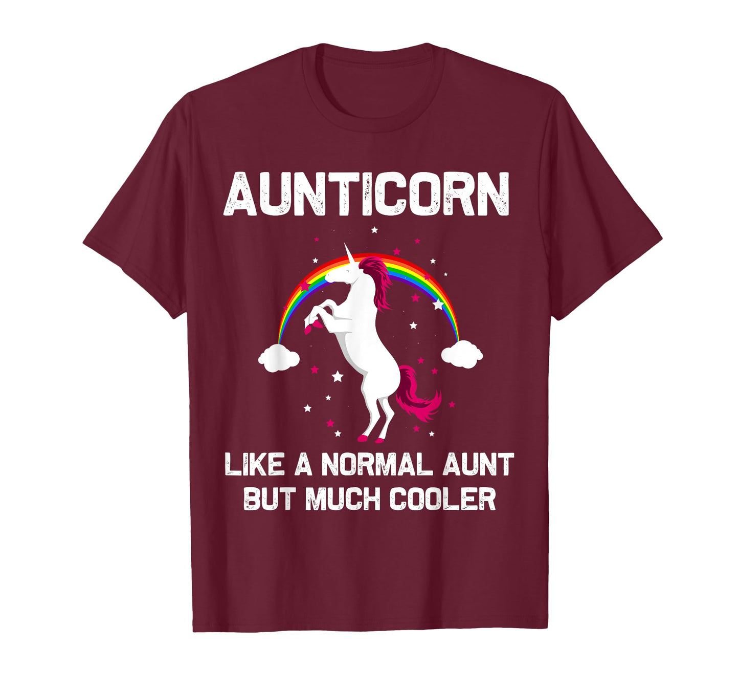 Aunticorn Aunt Unicorn Gift for Sister New Auntie Unicorns T-Shirt