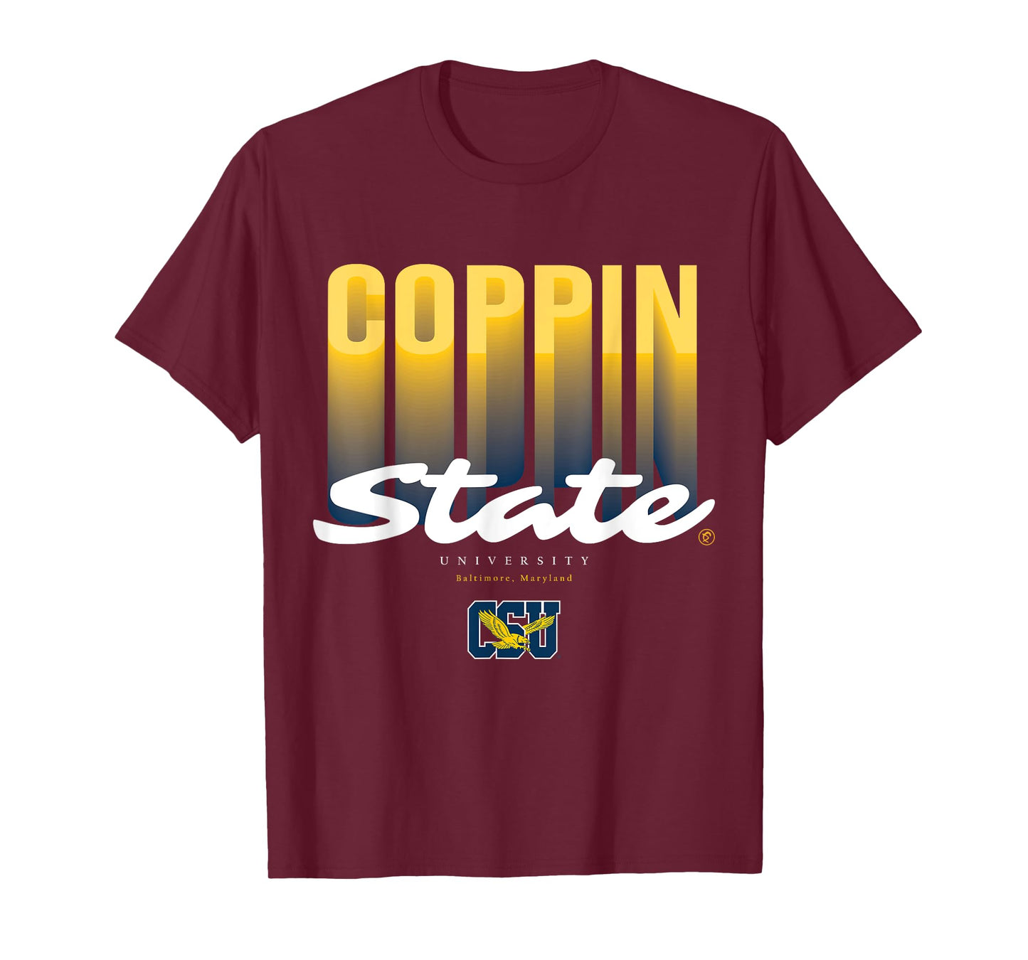 The Yard Essentials - Coppin State University - CSU Fade T-Shirt