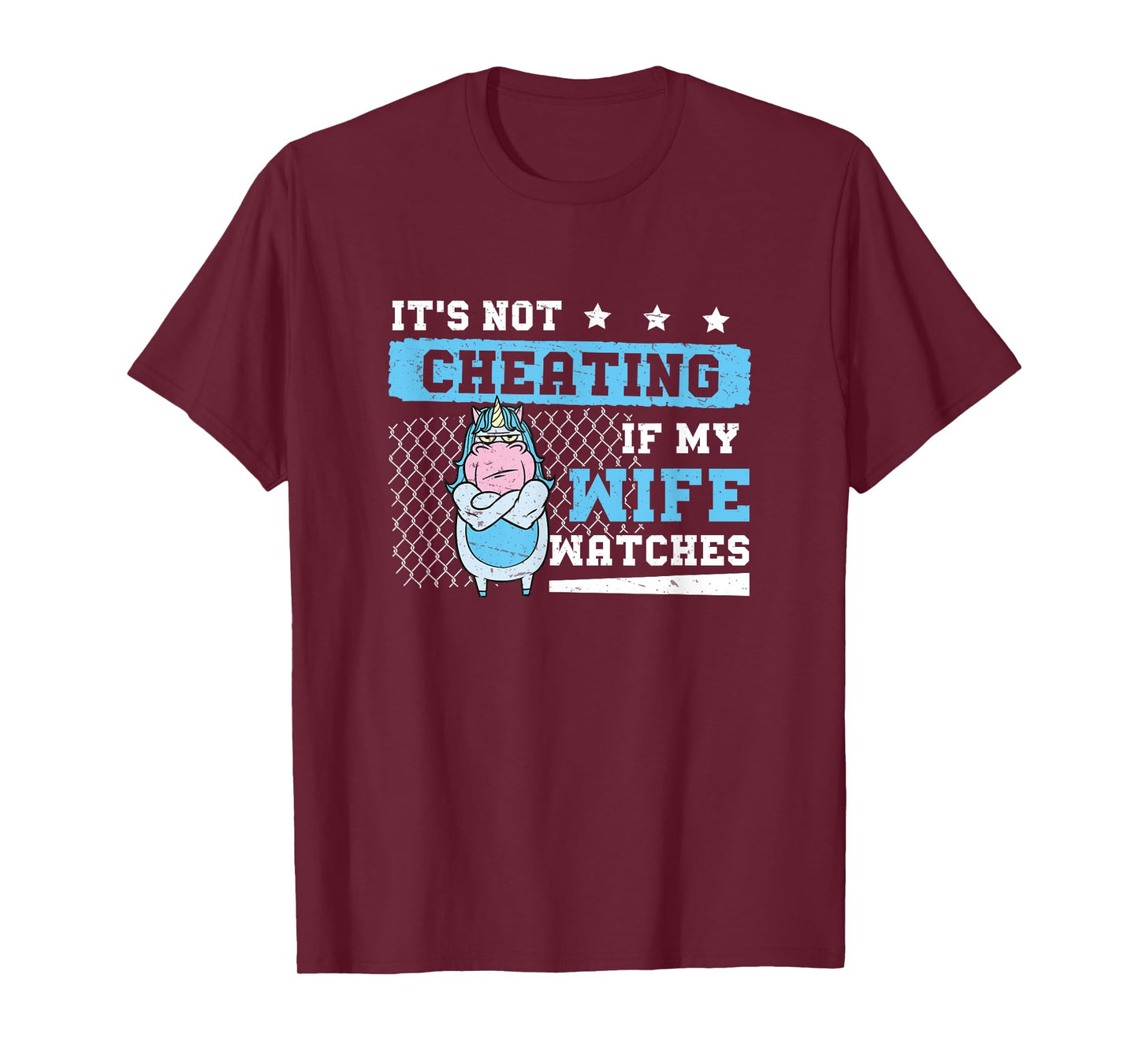 It's Not Cheating If My Wife Watches Funny Polyamory Couple T-Shirt