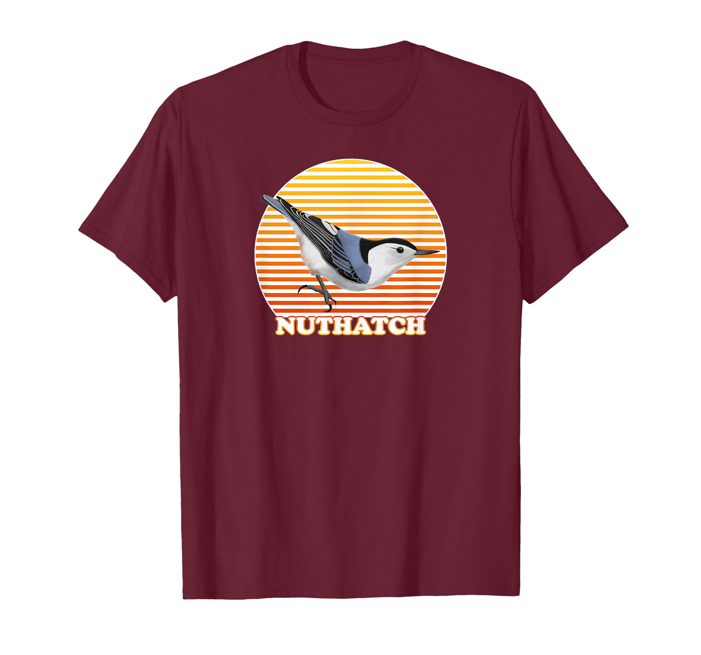 jz.birds White-Breasted Nuthatch Bird T-Shirt