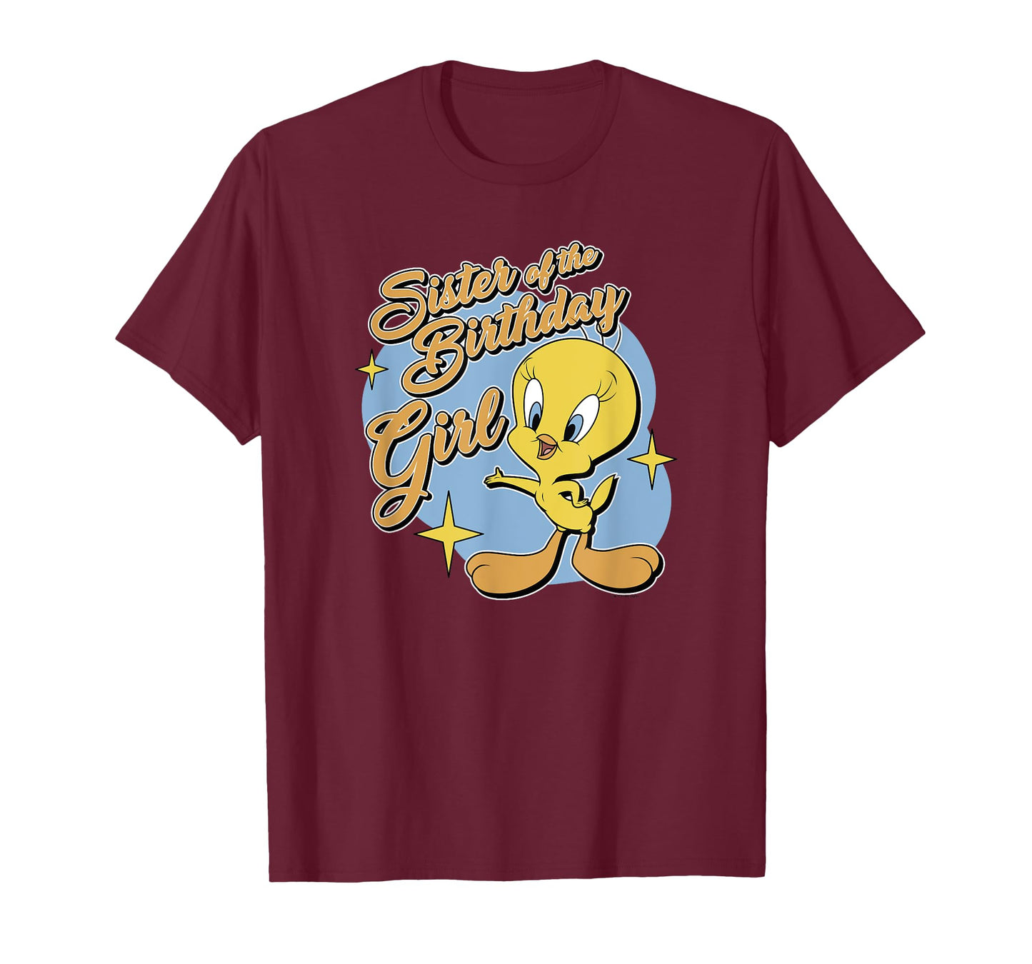 Looney Tunes Birthday Tweety Bird Sister Of Birthday Girl T-Shirt