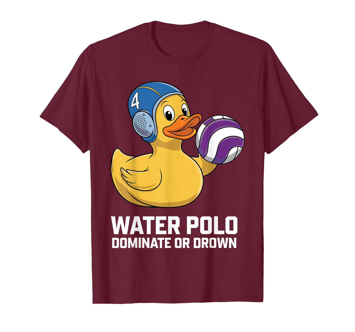Funny Water Polo Art For Men Women Gag Water Polo Player T-Shirt