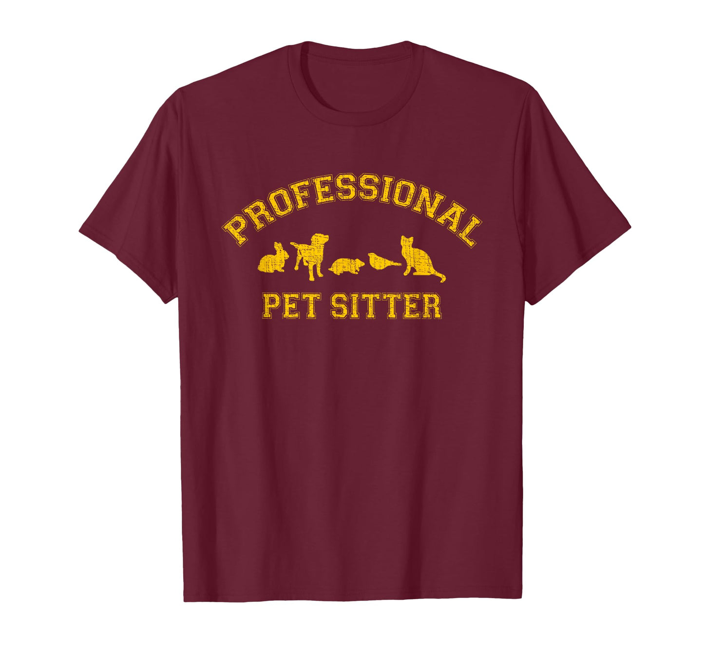 Professional Pet Sitter T-Shirt for Pet Sitters T-Shirt