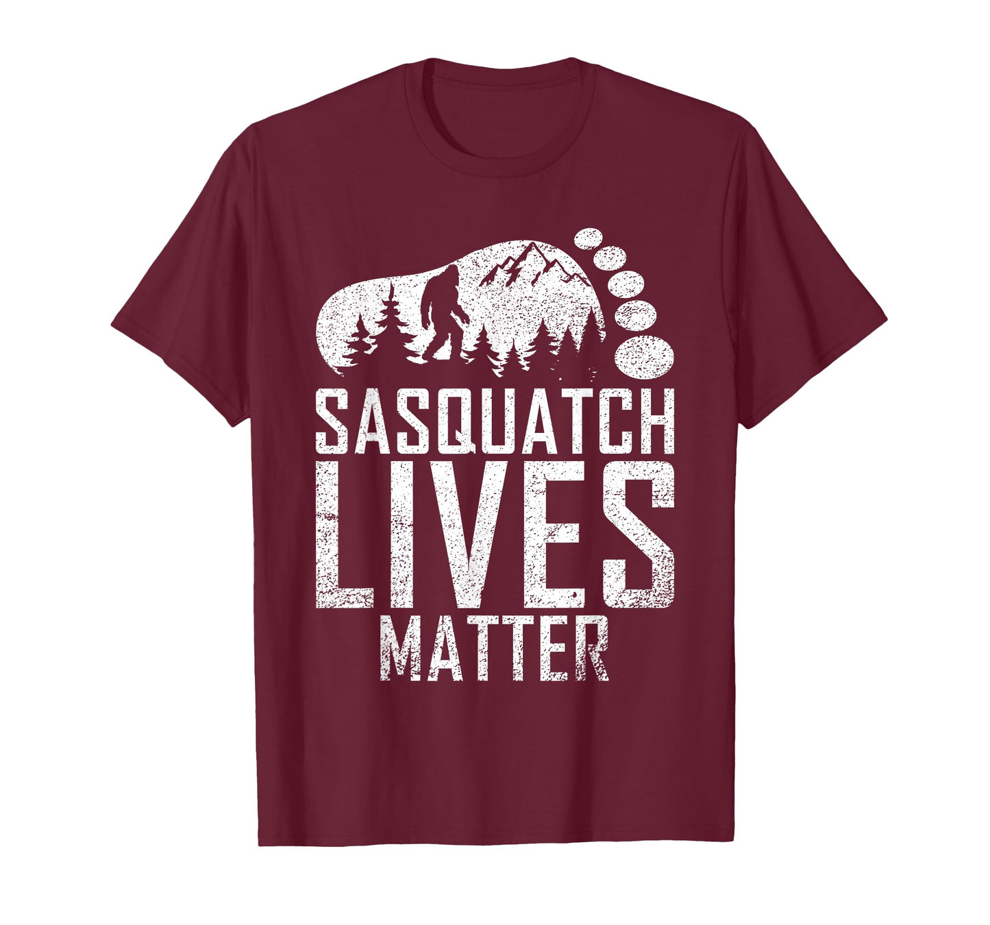 Sasquatch Lives Matter Bigfoot Gifts Mens Pajamas Costume T-Shirt