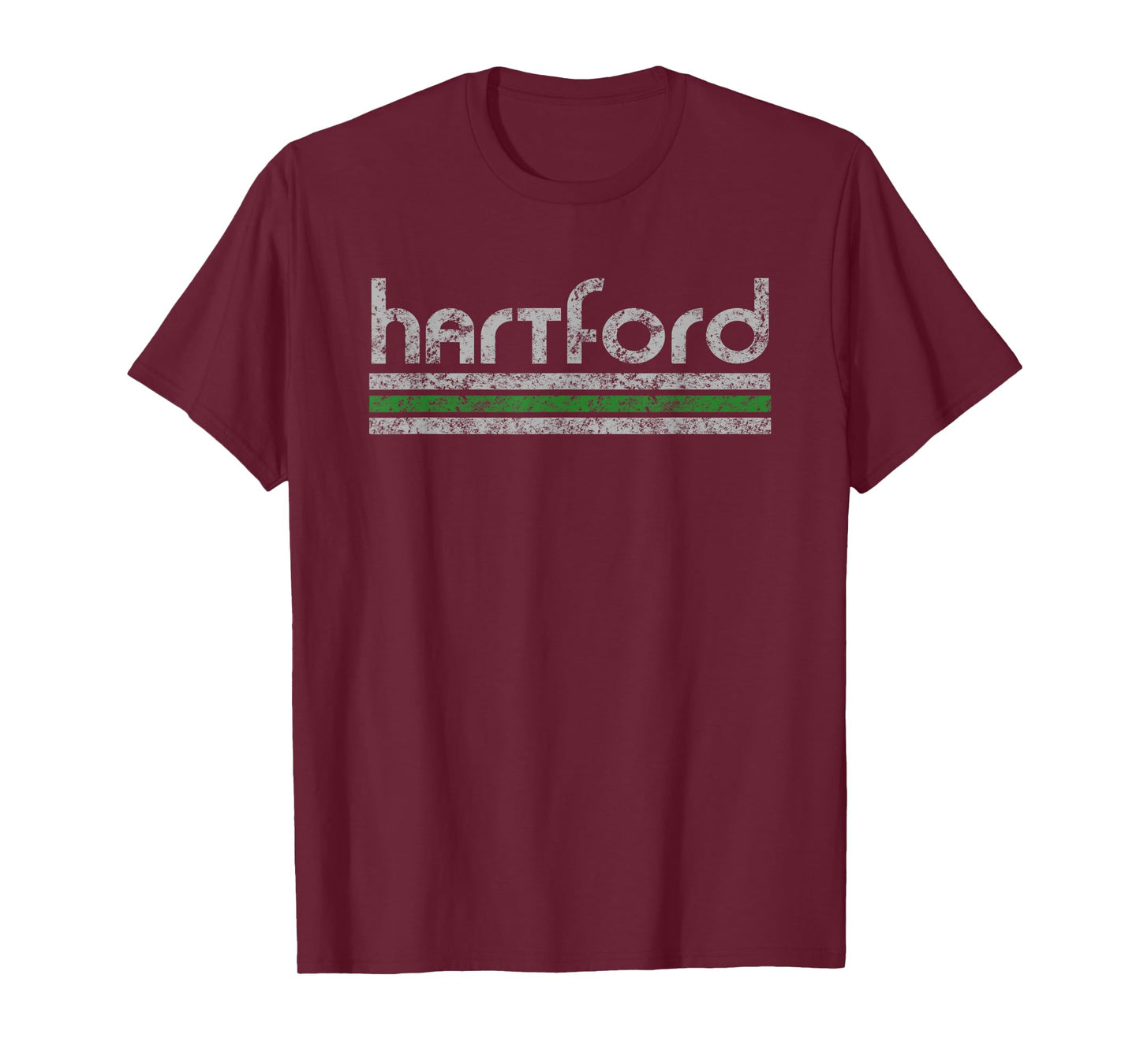 Hartford Connecticut Retro Vintage Throwback T-Shirt