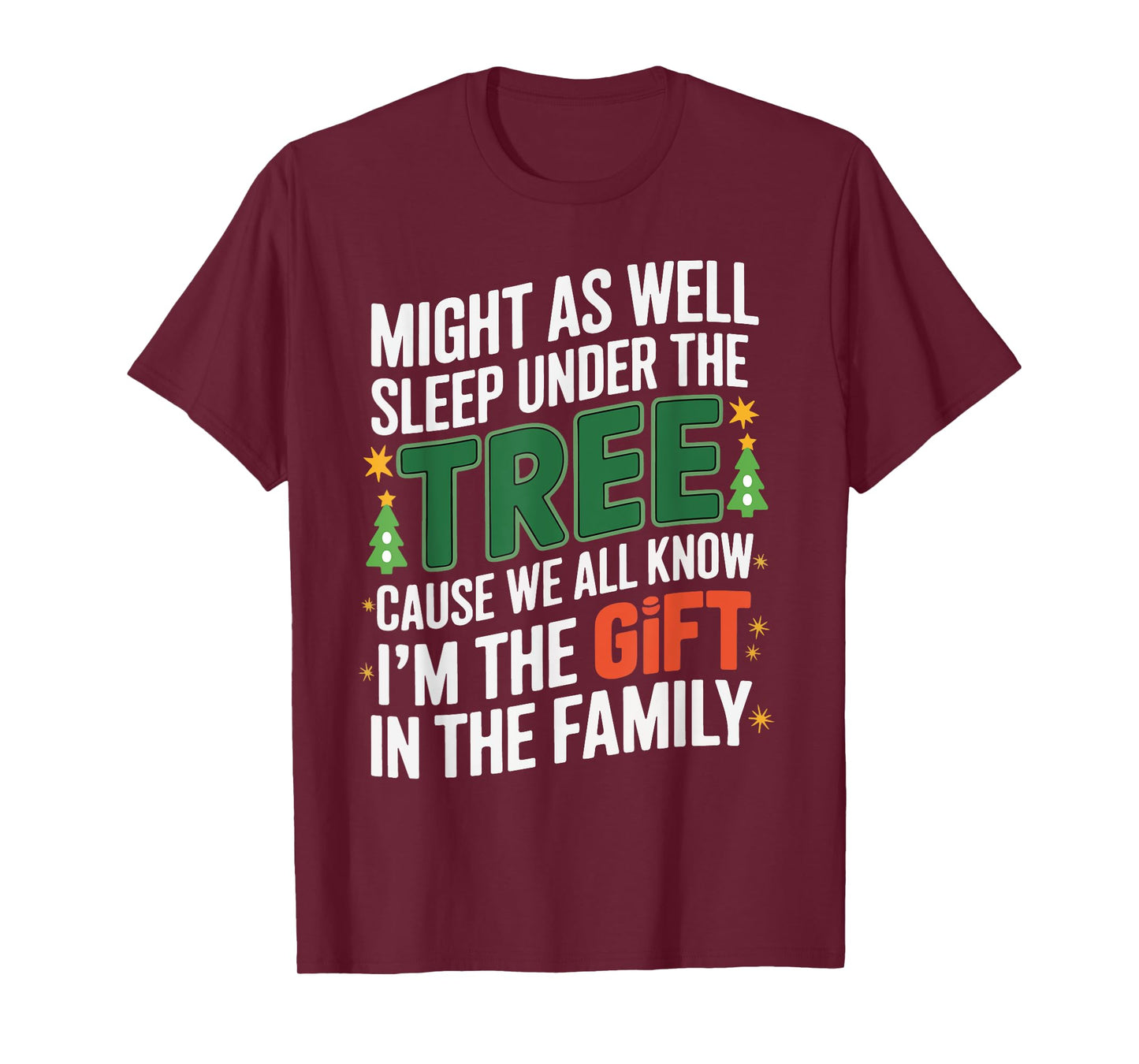 Funny Christmas Tee Shirts Kids Mens Xmas Pajamas Women Boys T-Shirt