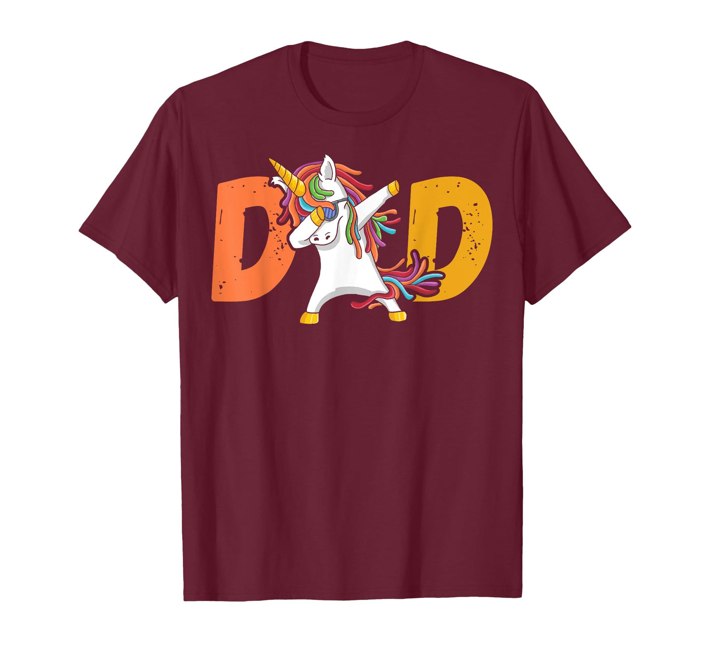 Dadacorn Unicorn Dad Fathers Day Funny T-Shirt