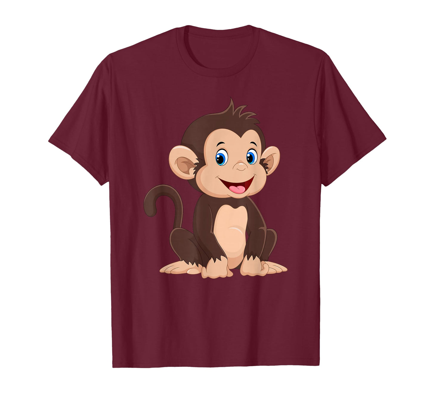 Cool Monkey Design For Men Women Kids Funny Monkey Gift T-Shirt