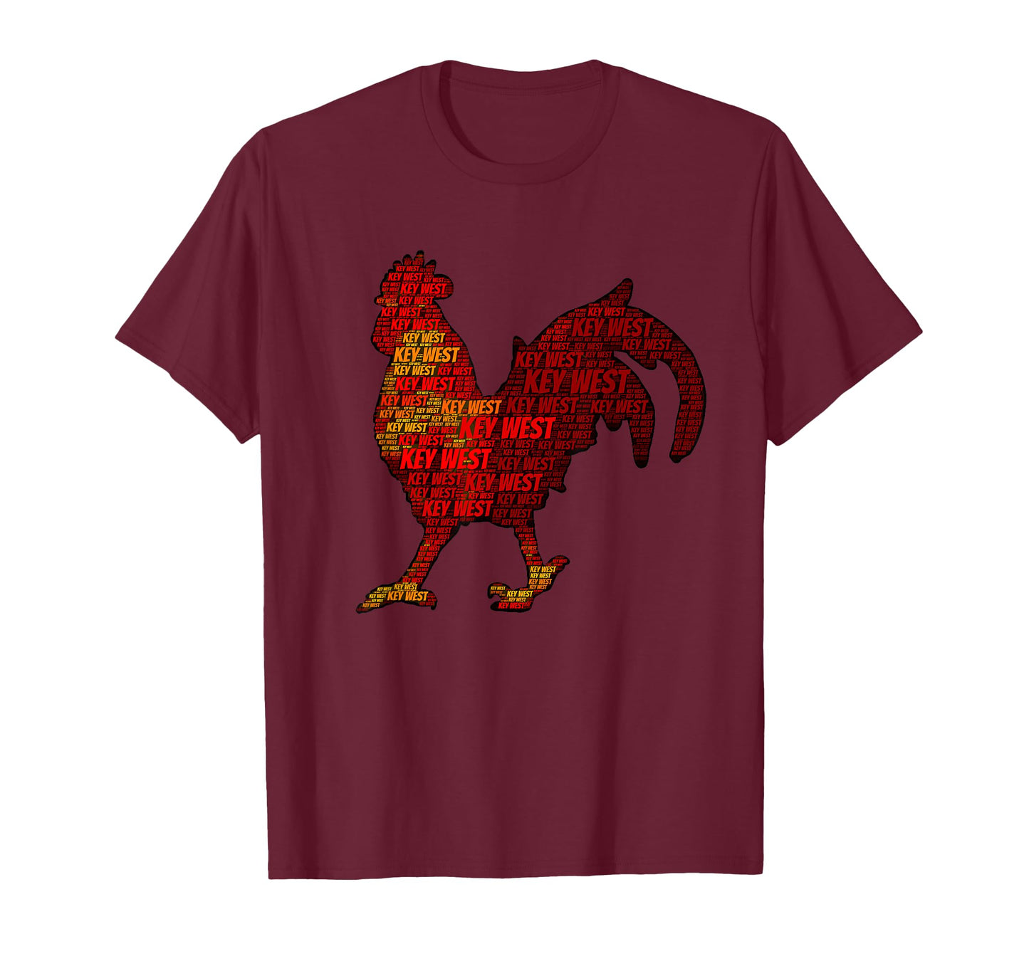 Key West Florida Keys Chicken T-Shirt