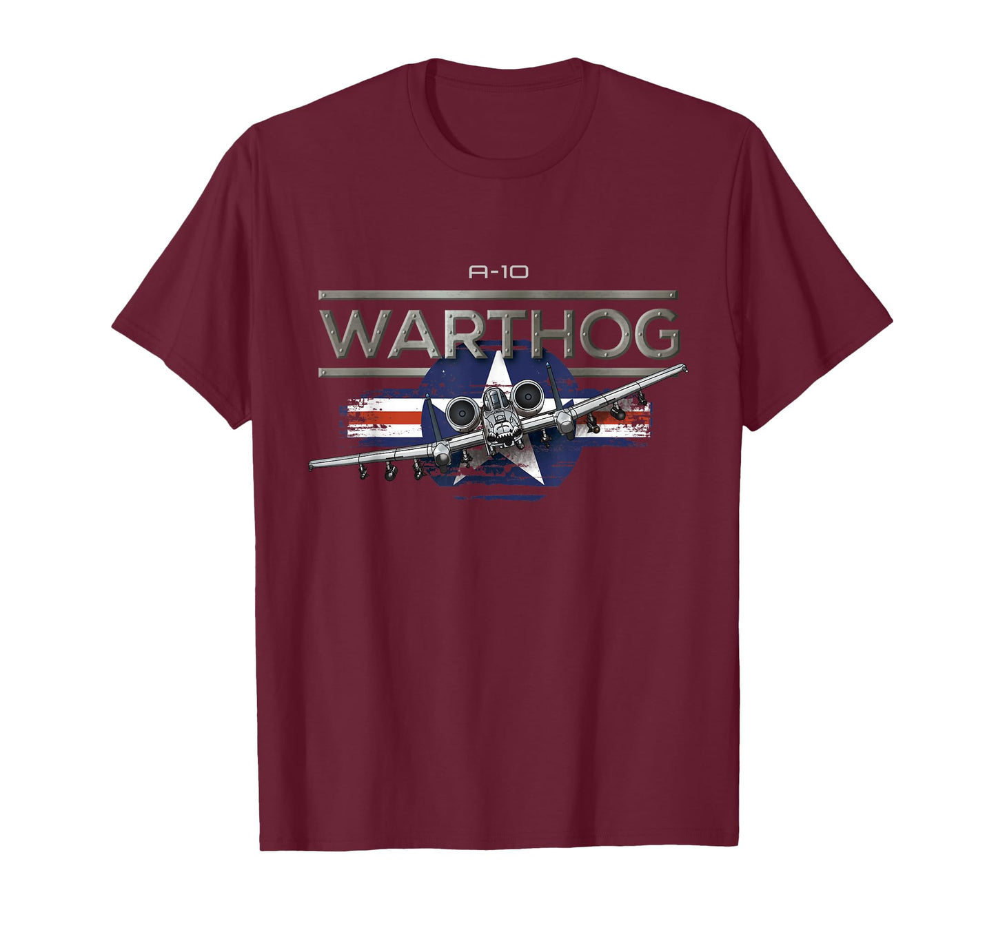 USA Military Warbird Military Airplane warthog T-Shirt