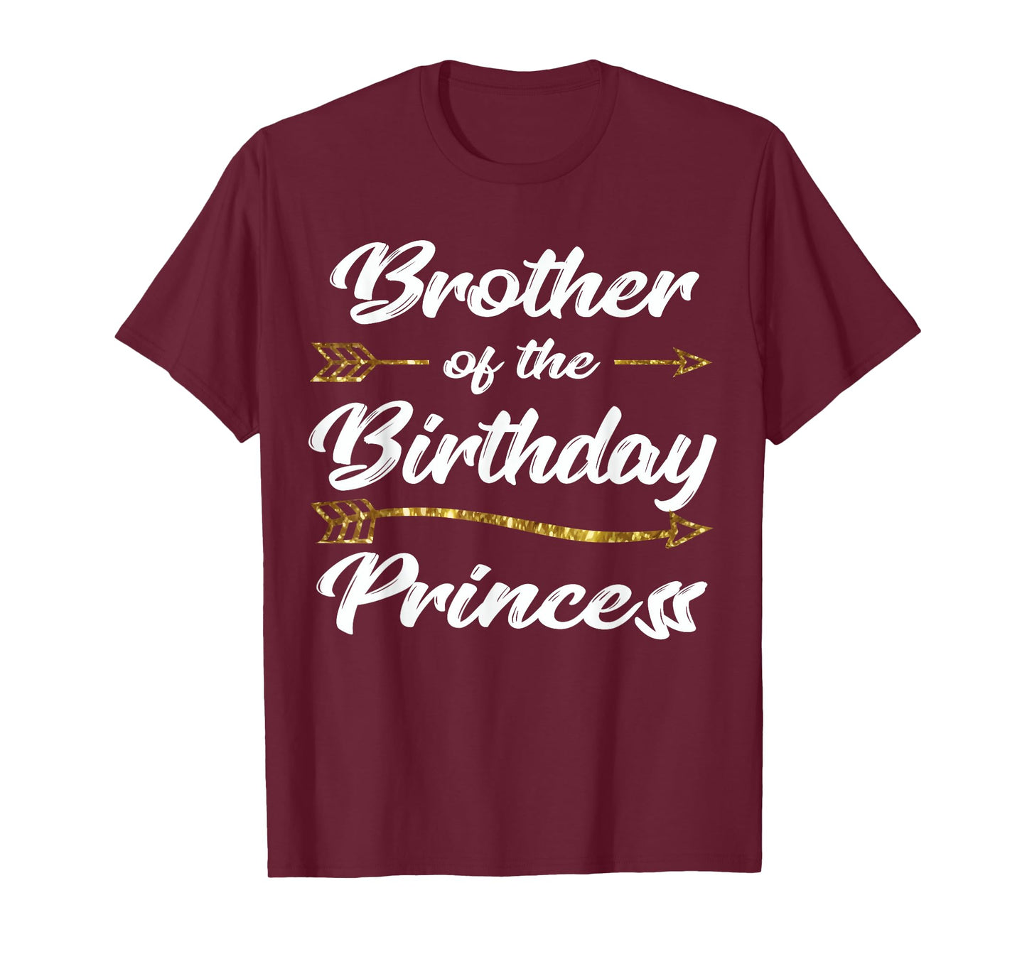 Big Brother Of The Birthday Princess party Matching Family T-Shirt