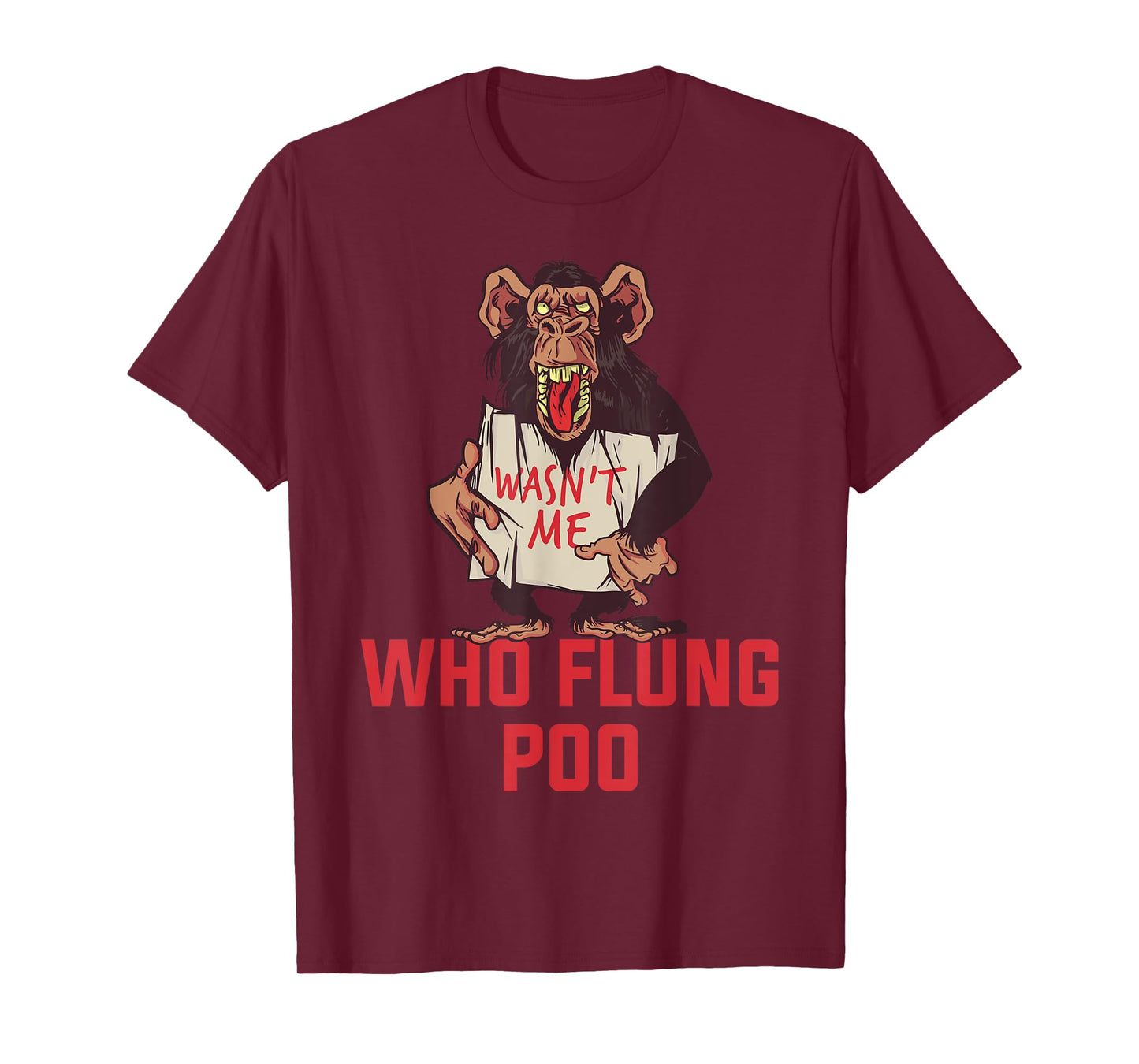 Who Flung Poo T-Shirt
