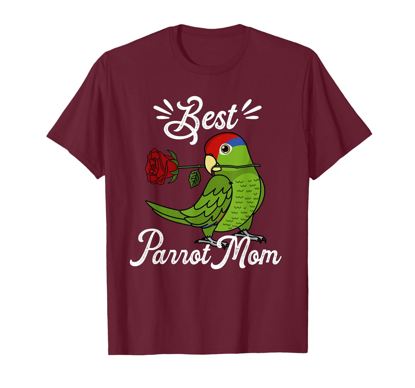 Best Parrot Mom I Mexican Red-headed Amazon T-Shirt