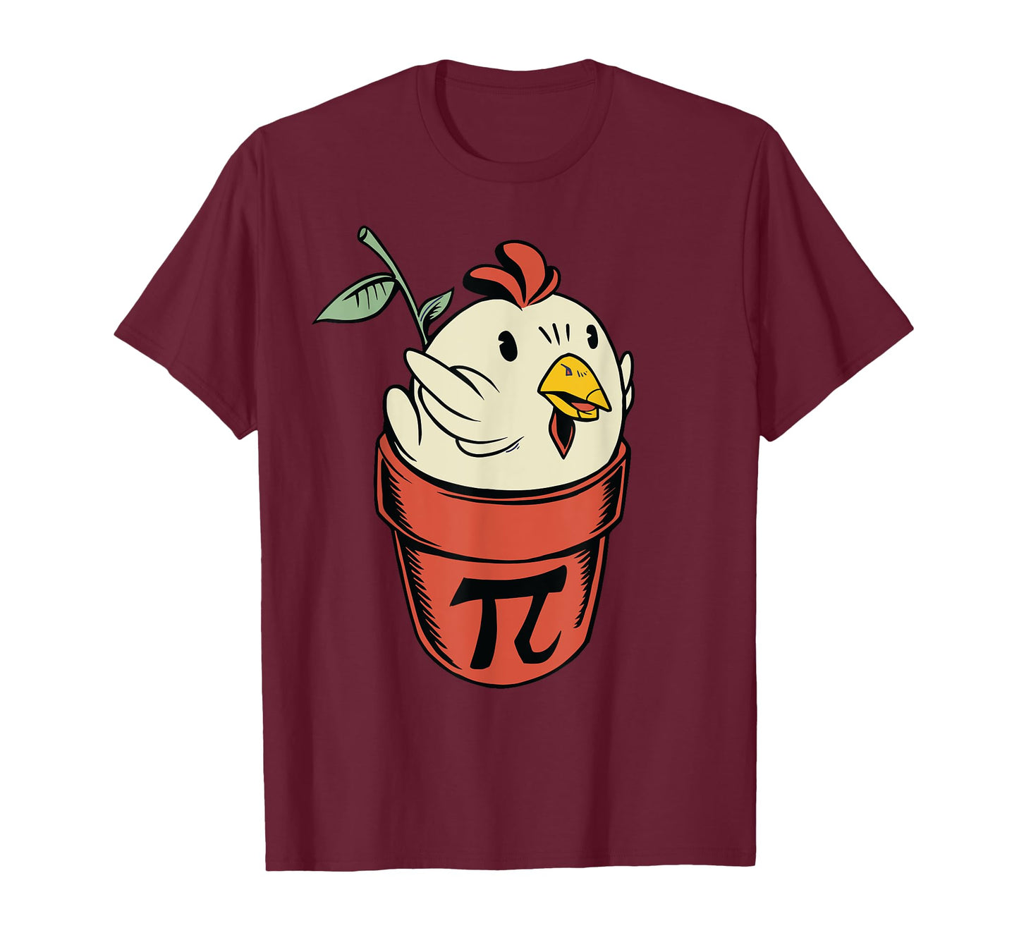 Chicken Pot PI Day Men Women Kids Math funny teacher T-Shirt