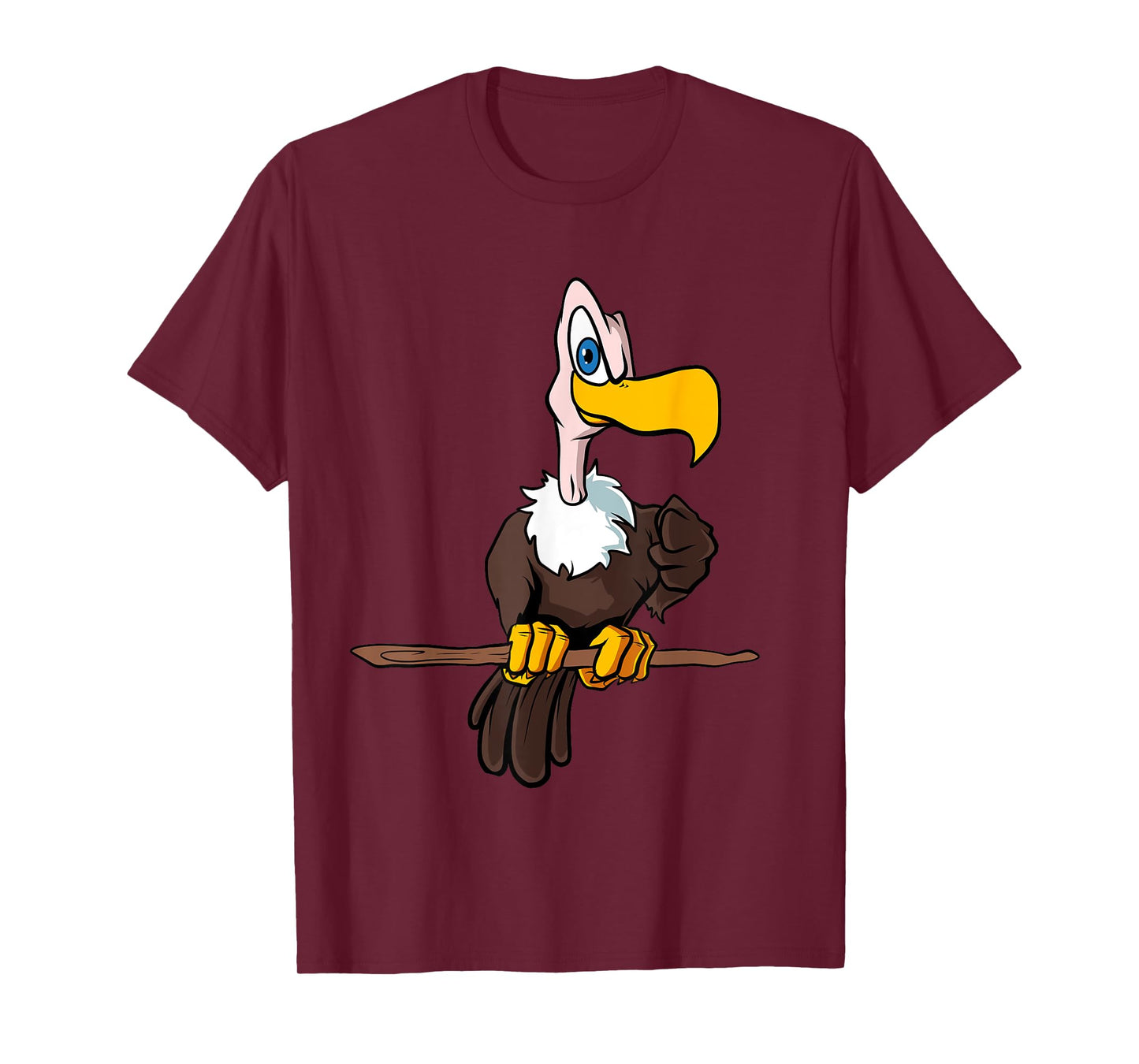 Ugly Cartoon Vulture T-Shirt