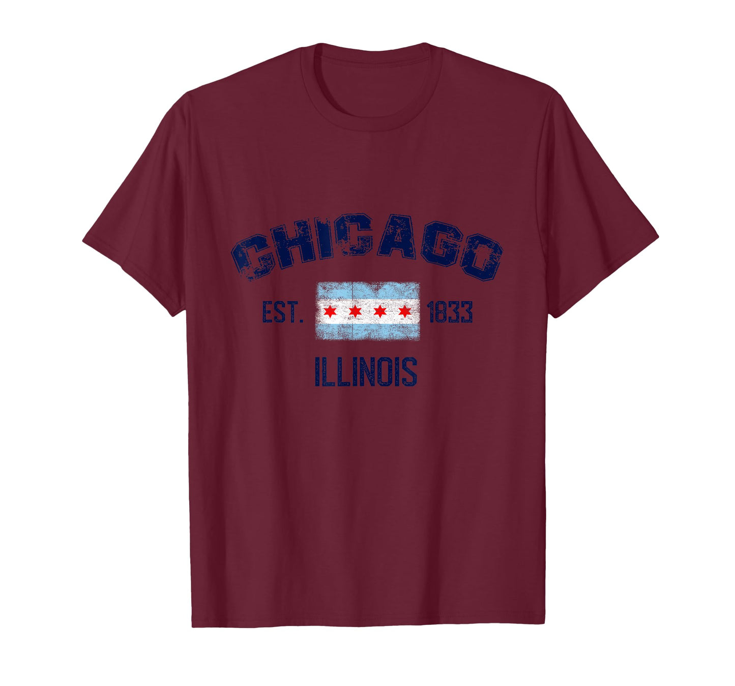 I Love Chicago, Chicago Graphic Design Tee, Chicago City T-Shirt