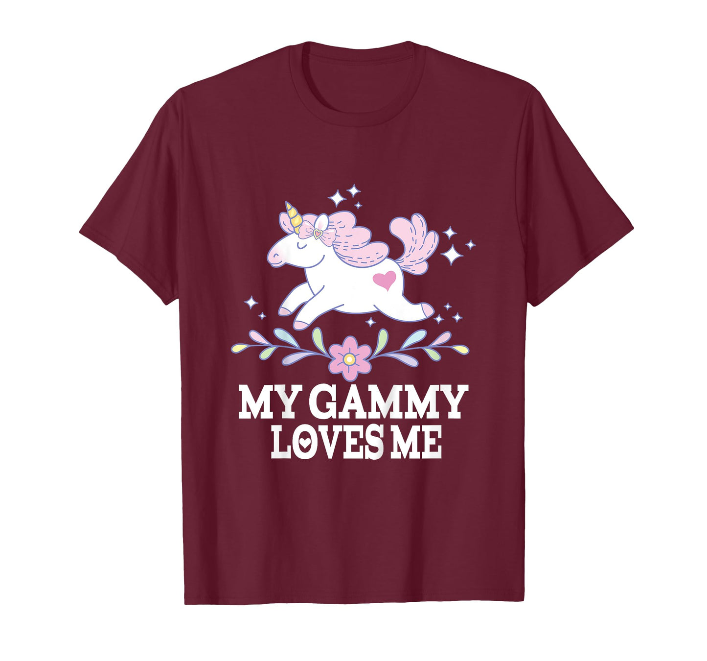 My Gammy Loves Me Granddaughter Unicorn T-Shirt