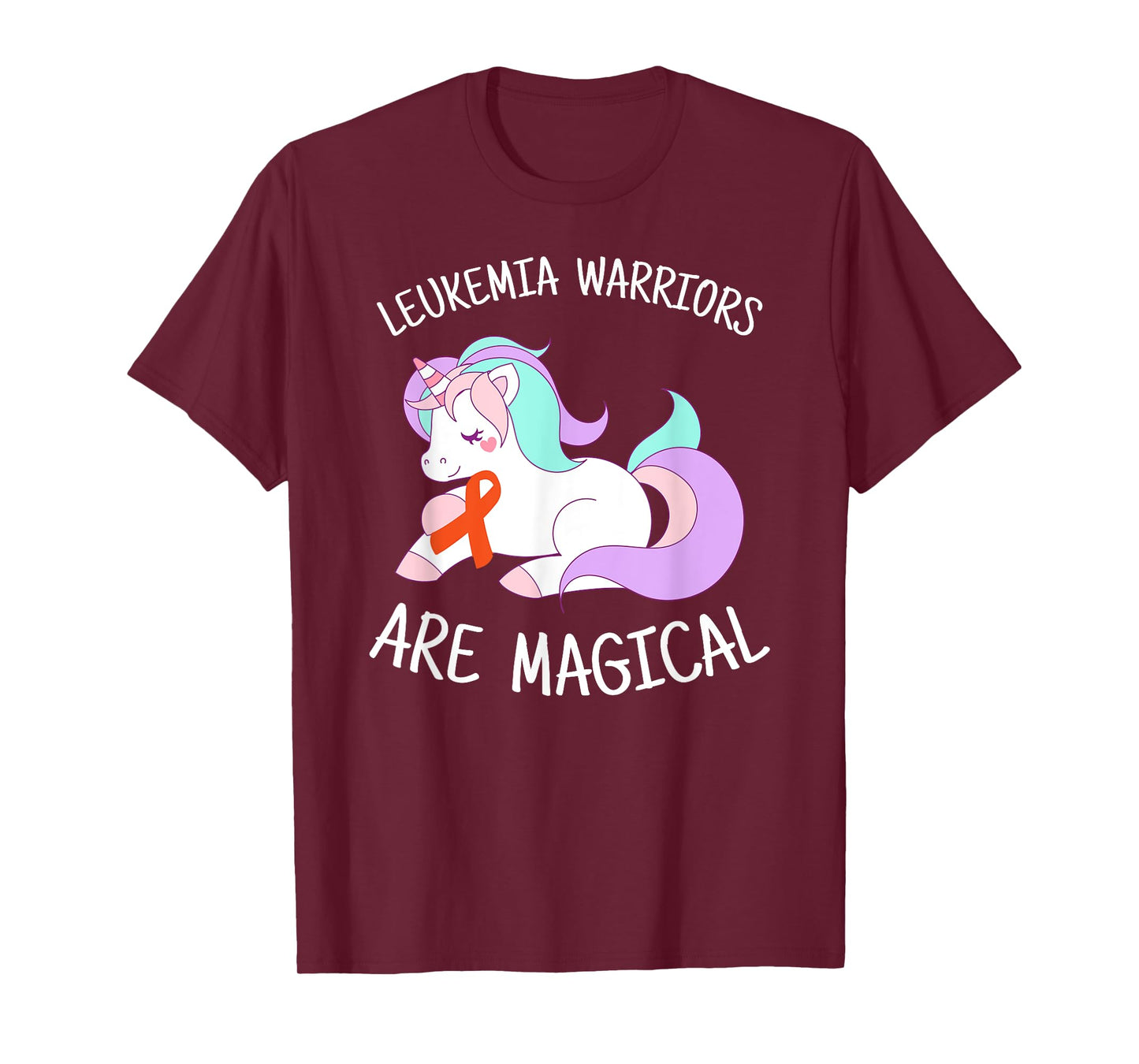 Unicorn Leukemia Awareness Gift, Leukemia Warrior T-Shirt